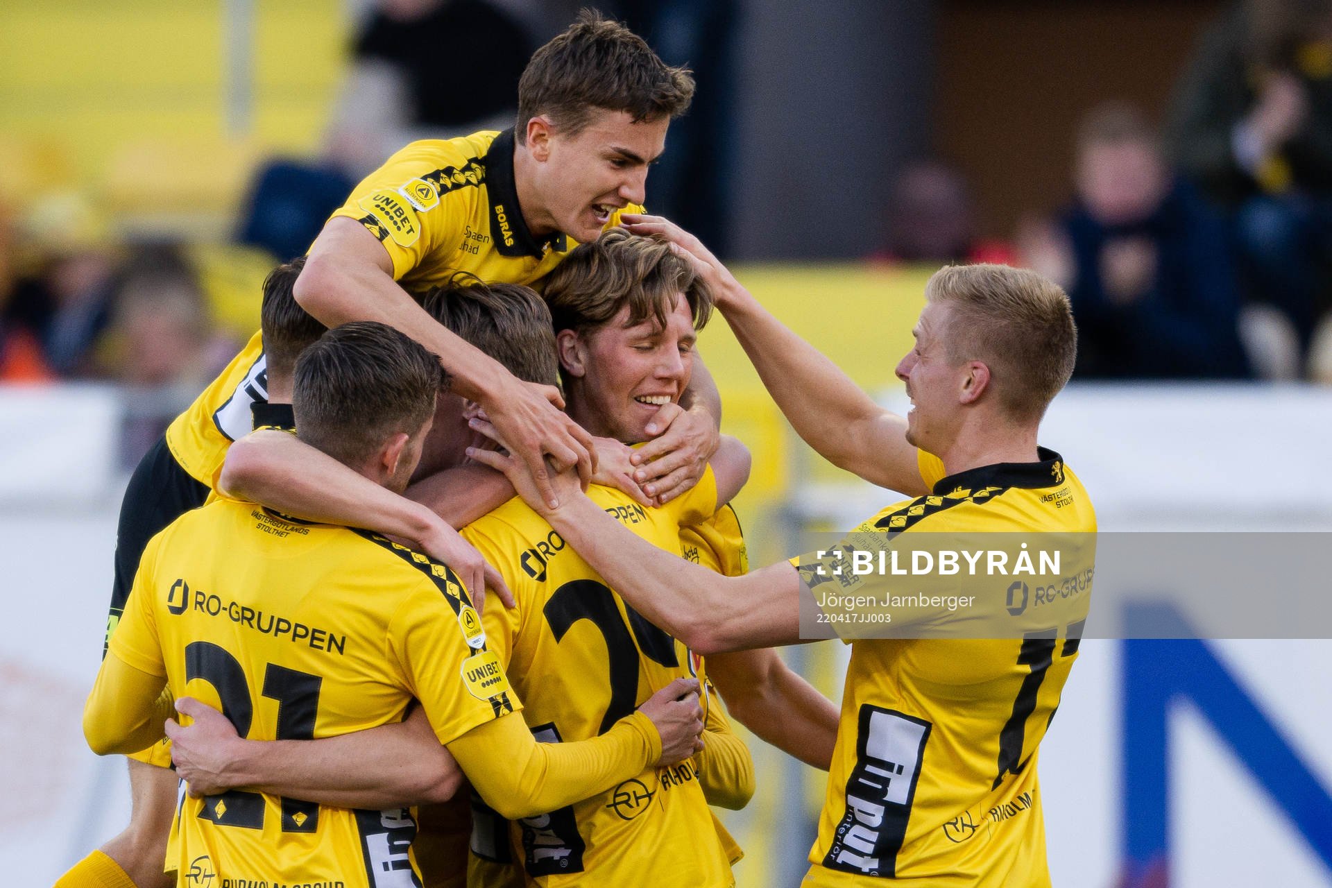 Elfsborgs Noah Söderberg jublar