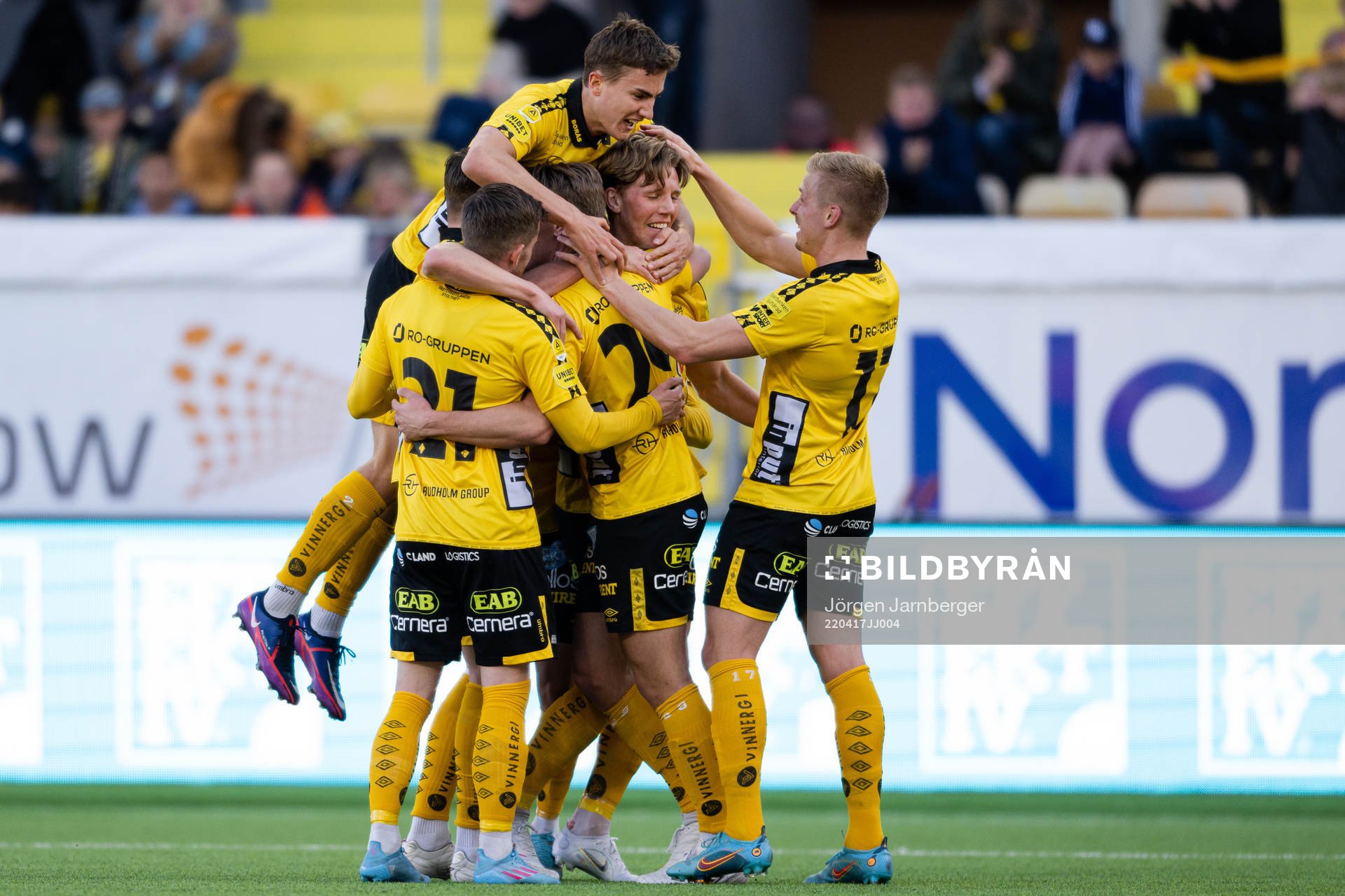 Elfsborgs Noah Söderberg jublar