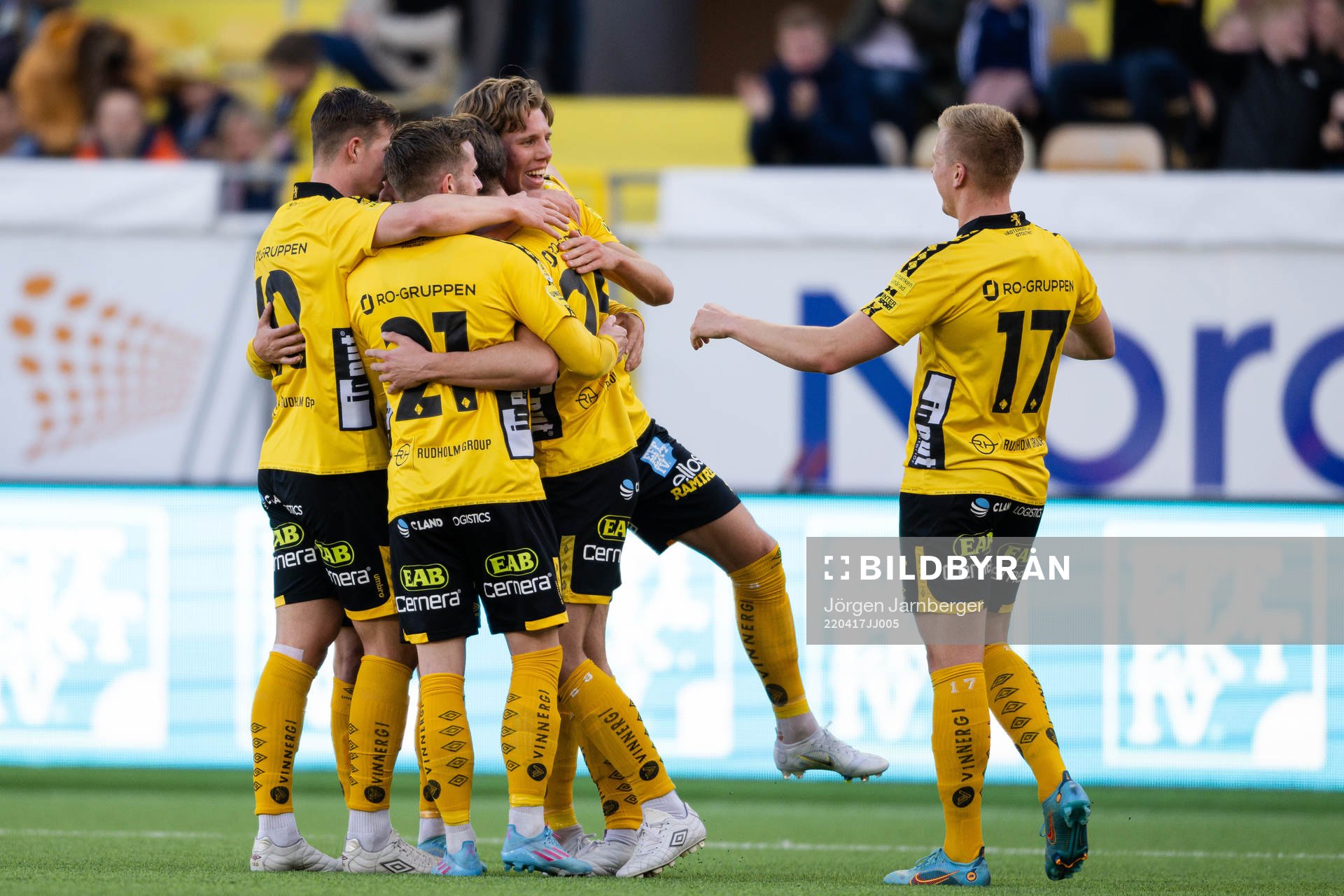 Elfsborgs Noah Söderberg jublar