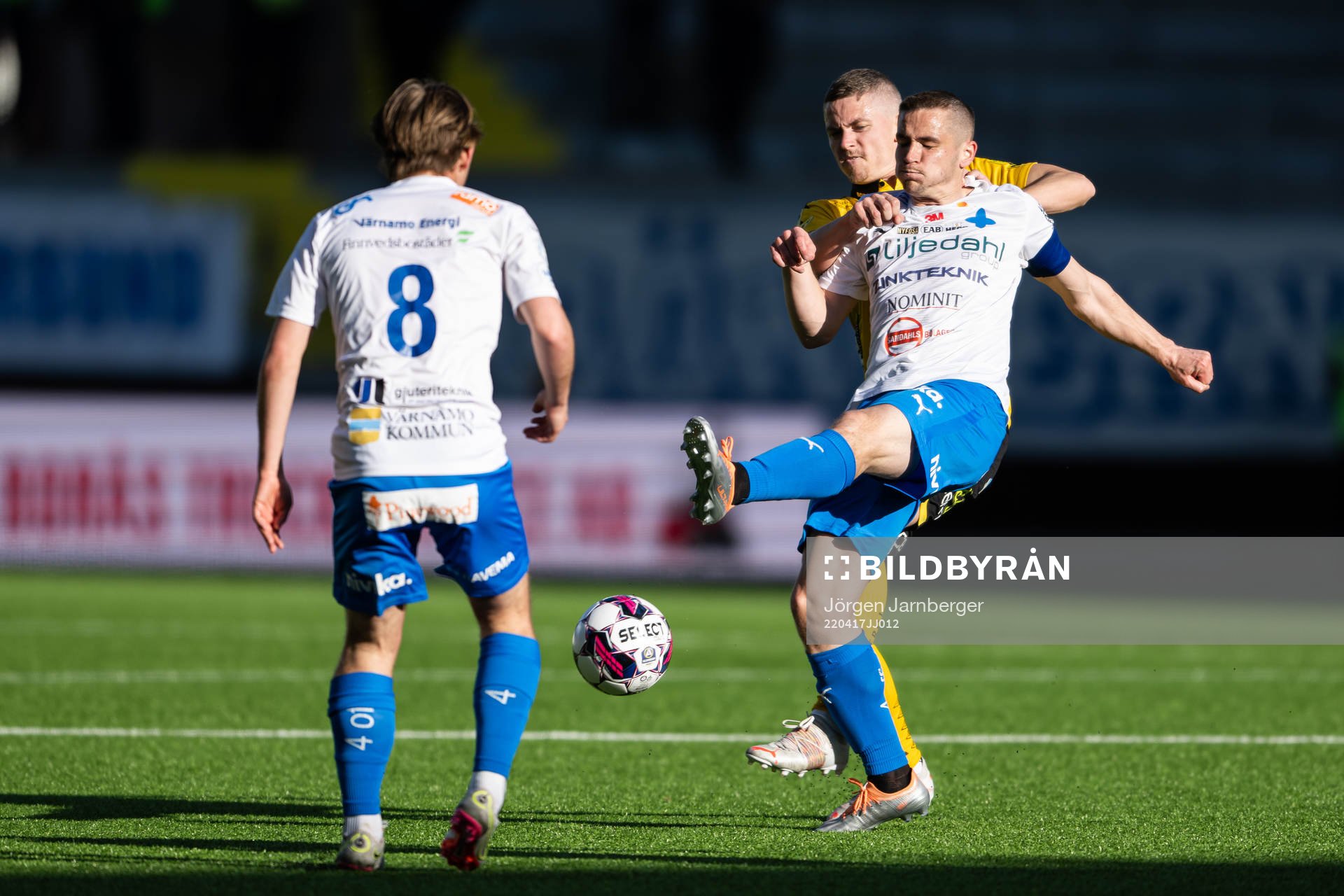 Elfsborgs André Ibsen Rømer och Värnamos Oscar Johansson