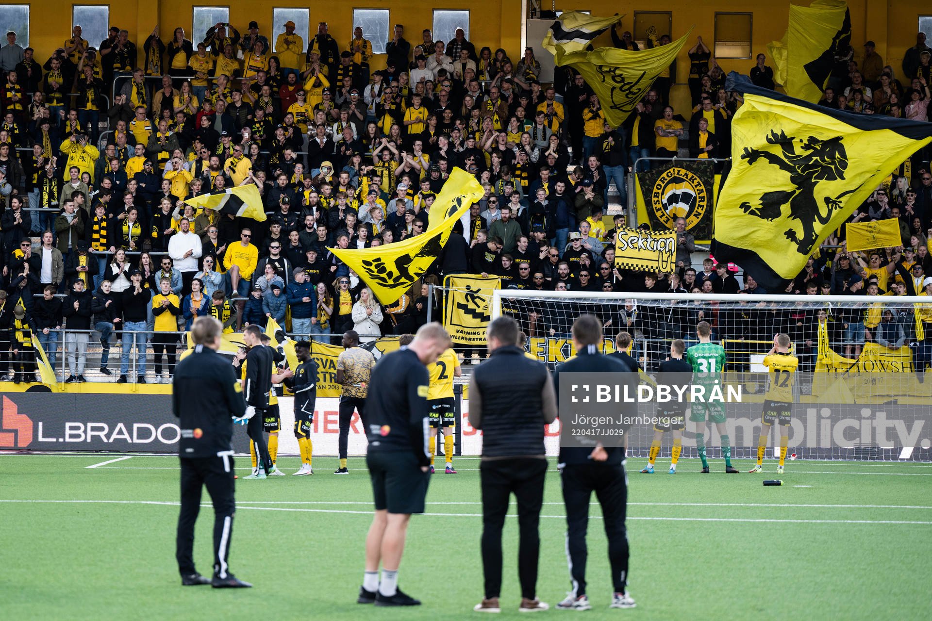 Elfsborgs spelare tackar publiken