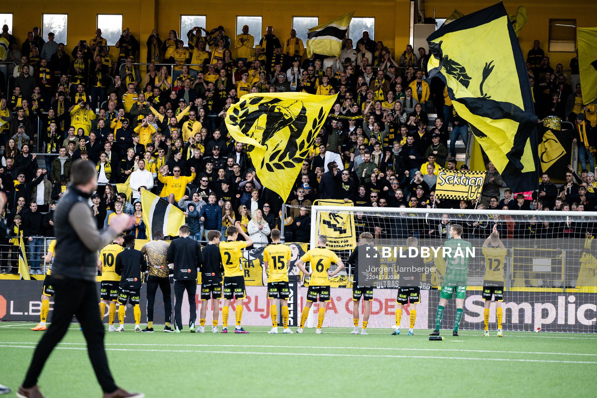 Elfsborgs spelare tackar publiken