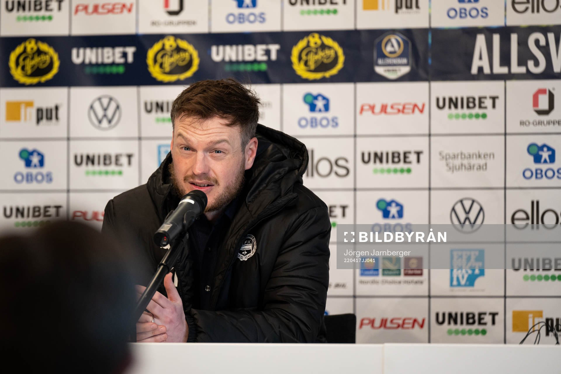 Värnamos tränare Kim Hellberg