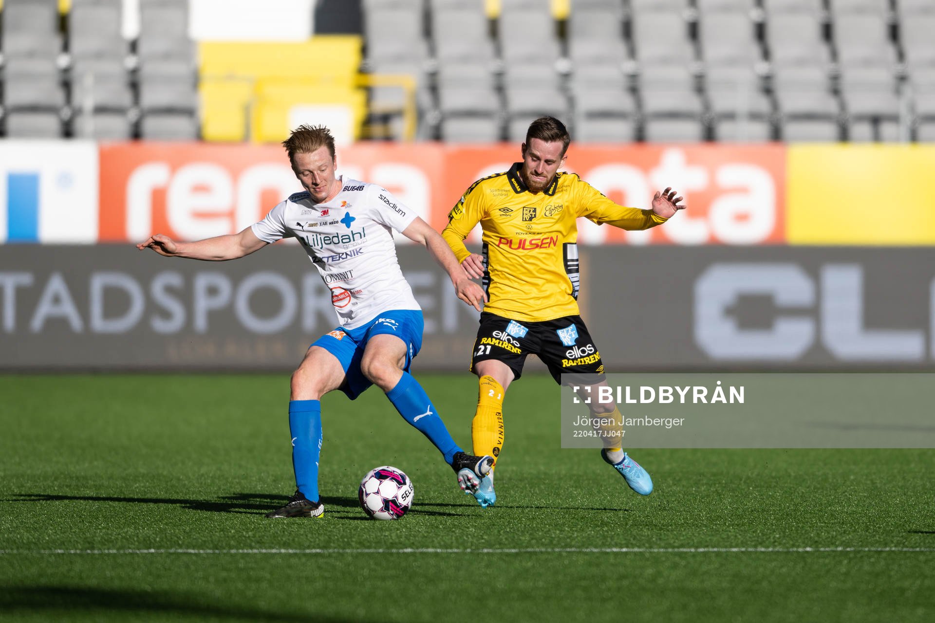 Värnamos Francis de Vries och Elfsborgs Rasmus Alm