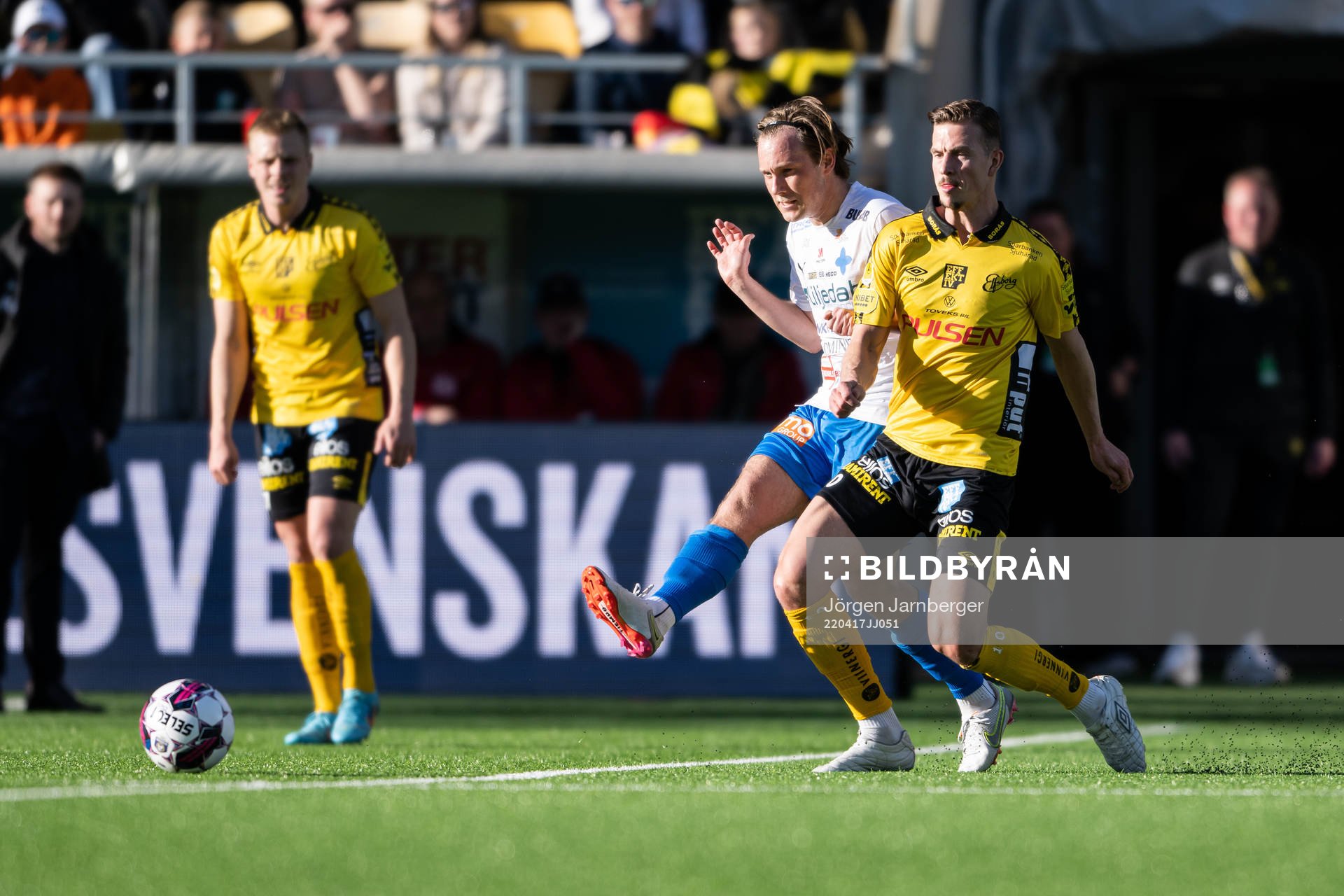 Värnamos William Kenndal och Elfsborgs Simon Olsson