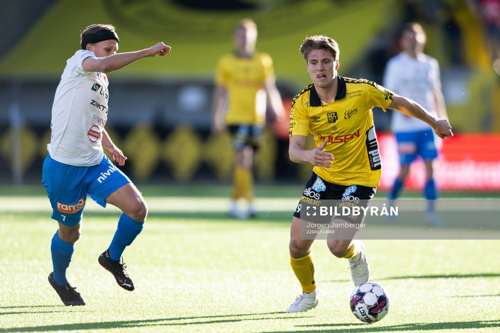 Värnamos Charlie Vindehall och Elfsborgs Oliver Zandén