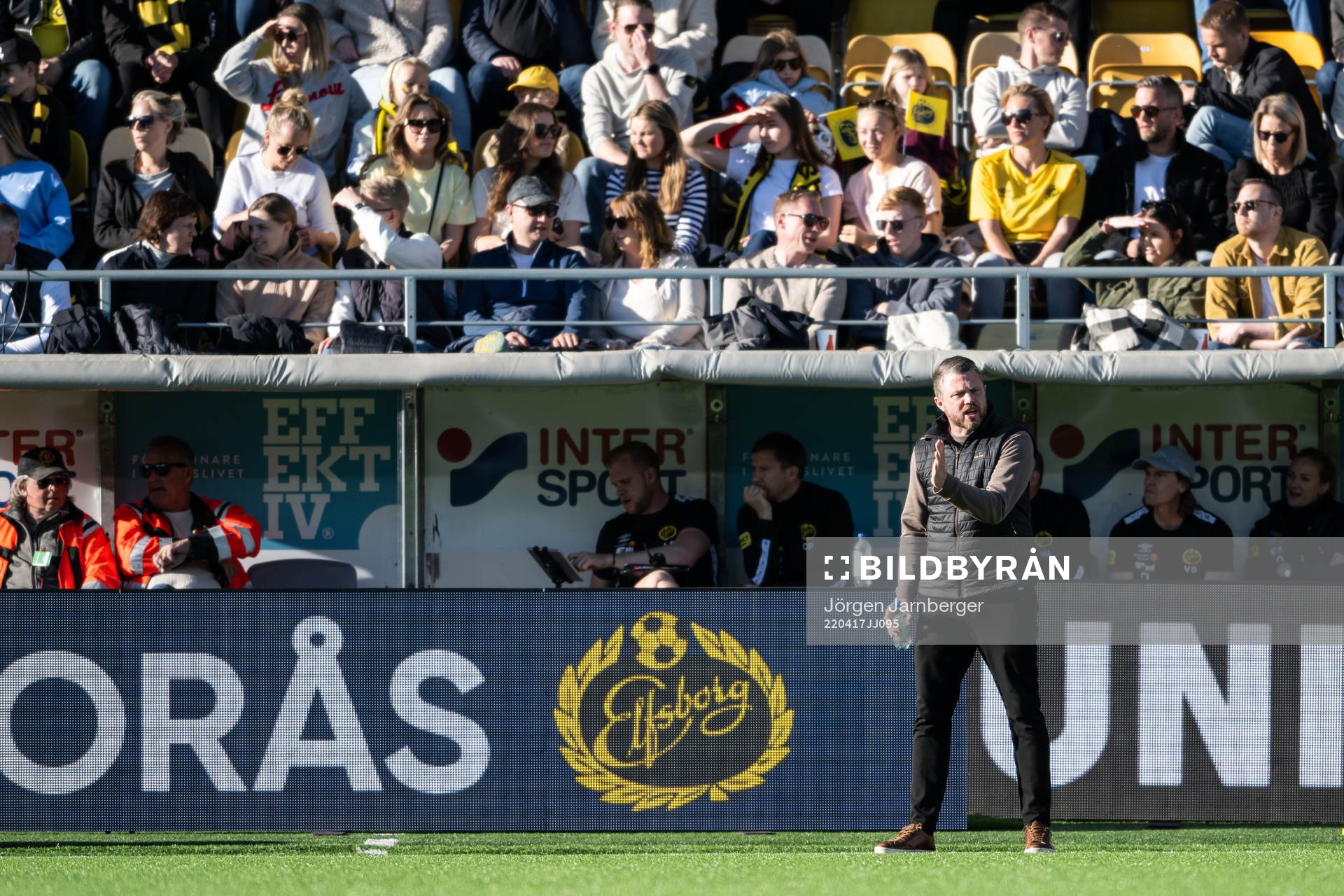 Elfsborgs manager Jimmy Thelin