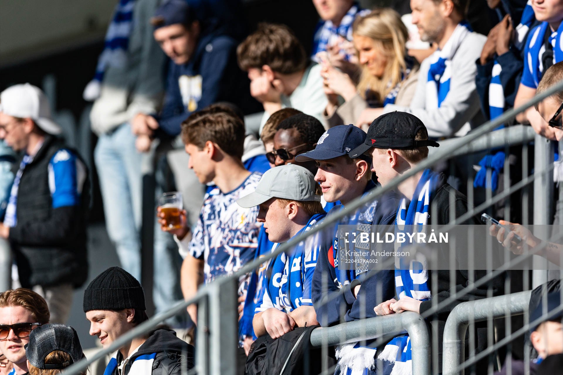 under fotbollsmatchen i Allsvenskan mellan Häcken och IFK