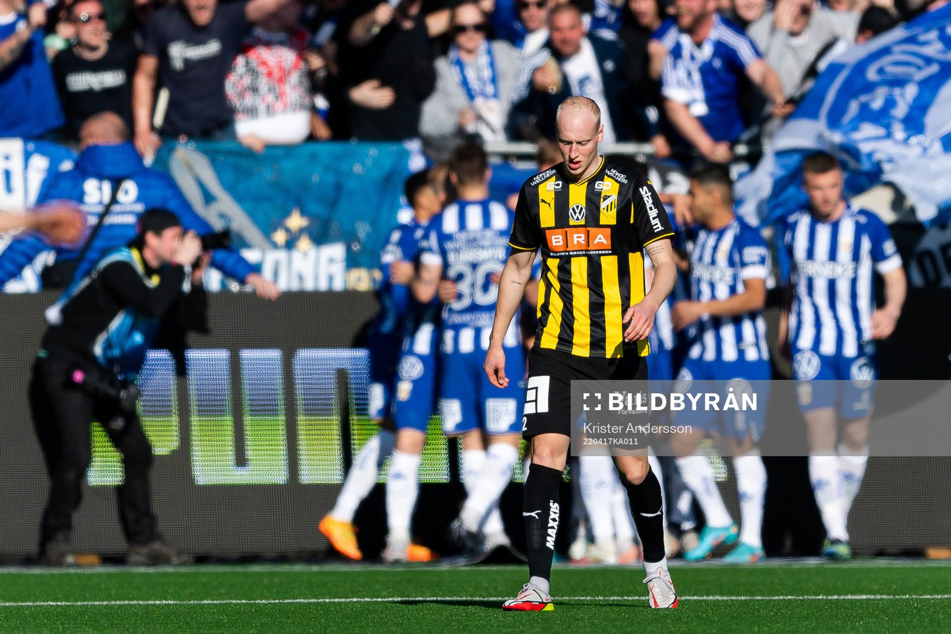 Häckens Valgeir Fridriksson deppar