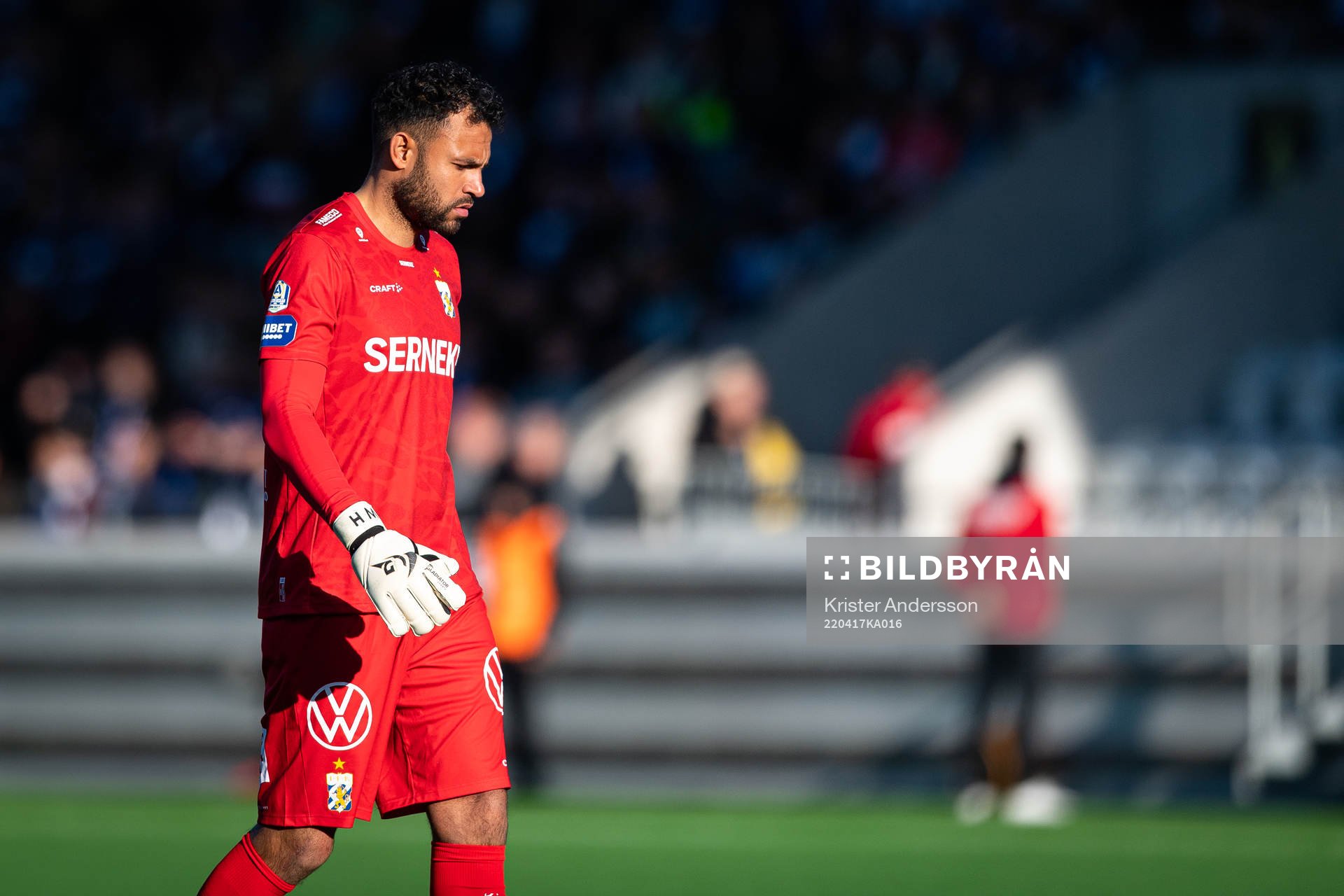 IFK Göteborgs målvakt Warner Hahn