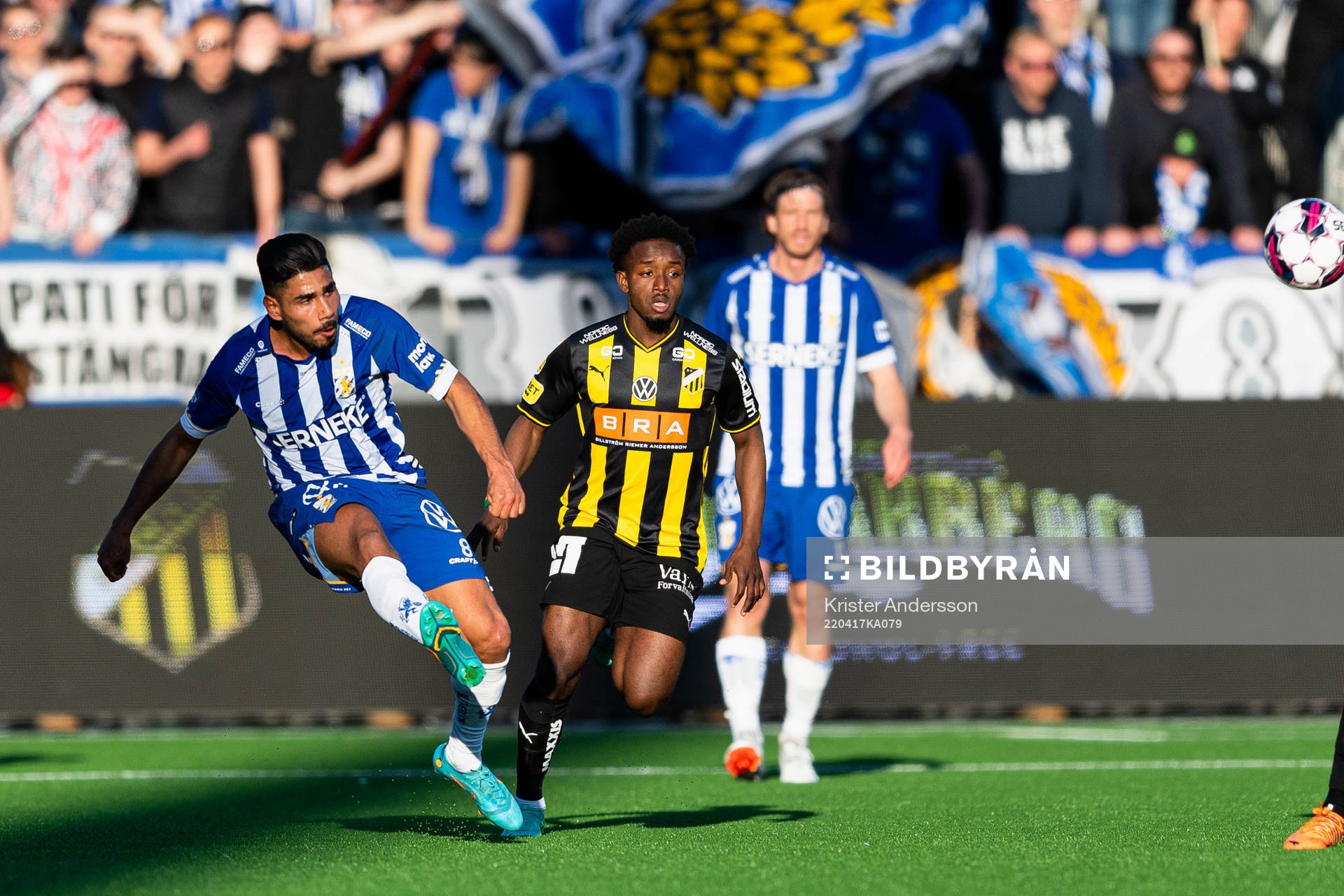 IFK Göteborgs Hosam Aiesh och Ibrahim Sadiq