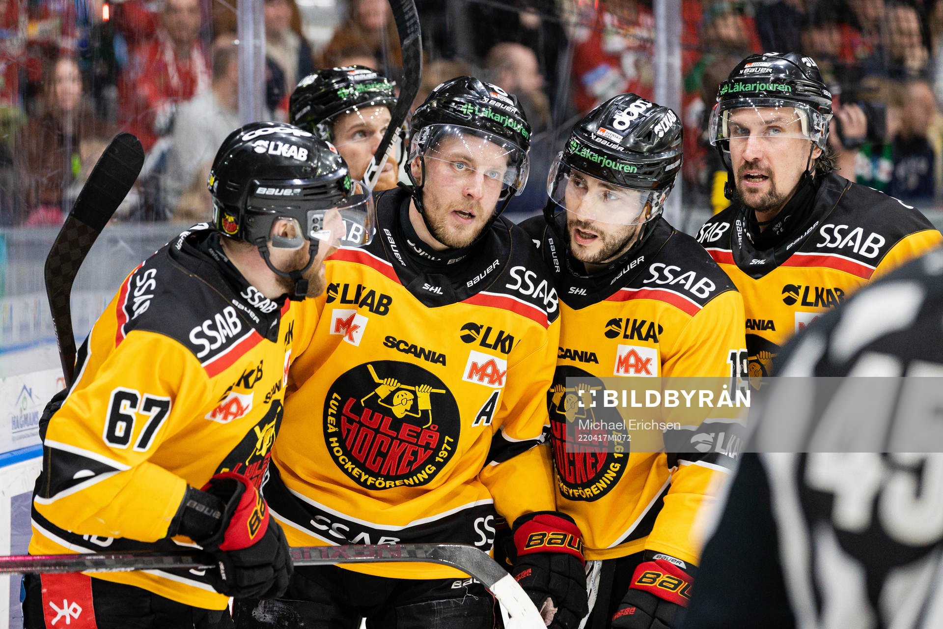Luleås Linus Omark , Brendan Shinnimin , Juhani