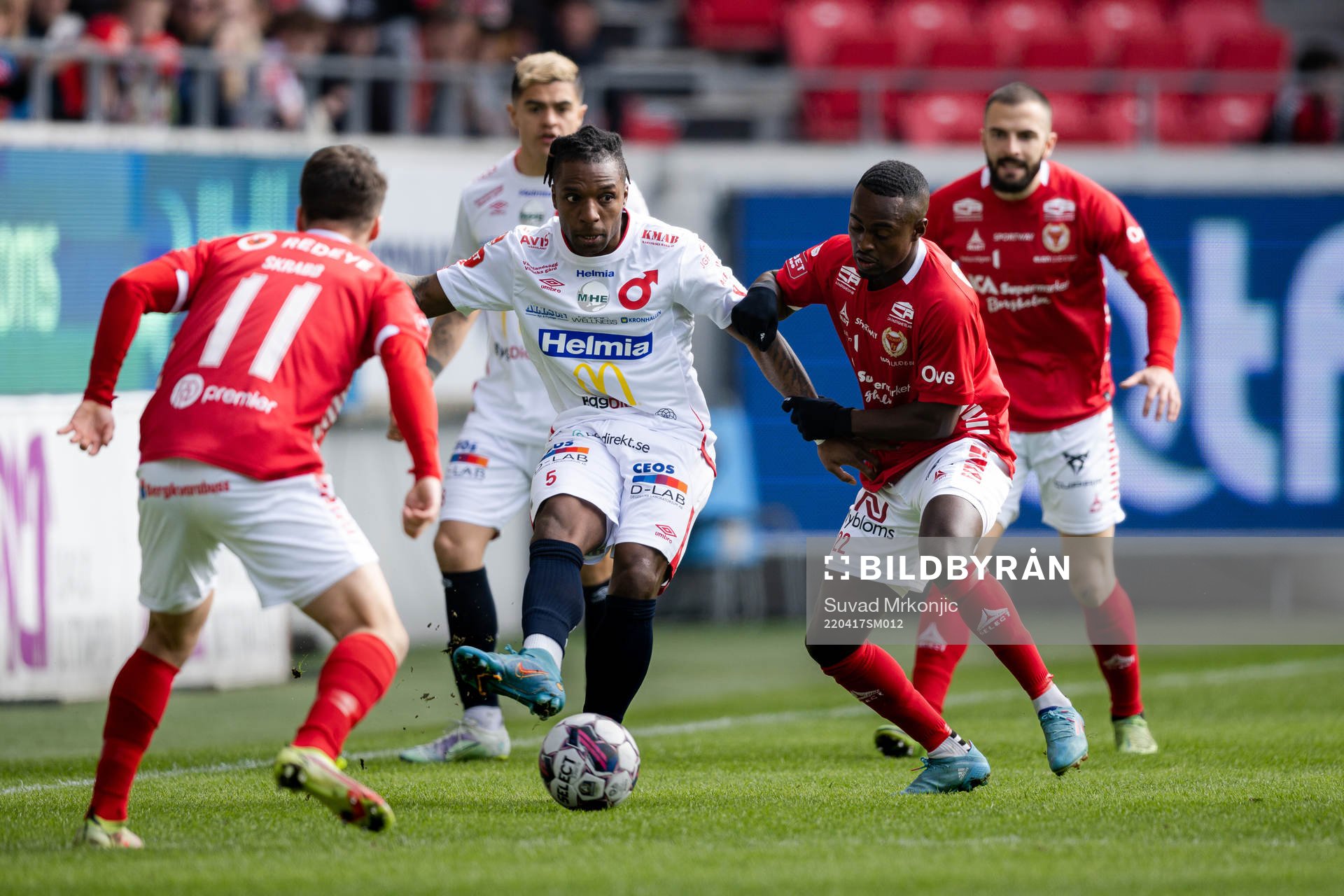 Degerfors Joseph-Claude Agyeman Gyau och Kalmars Nahom