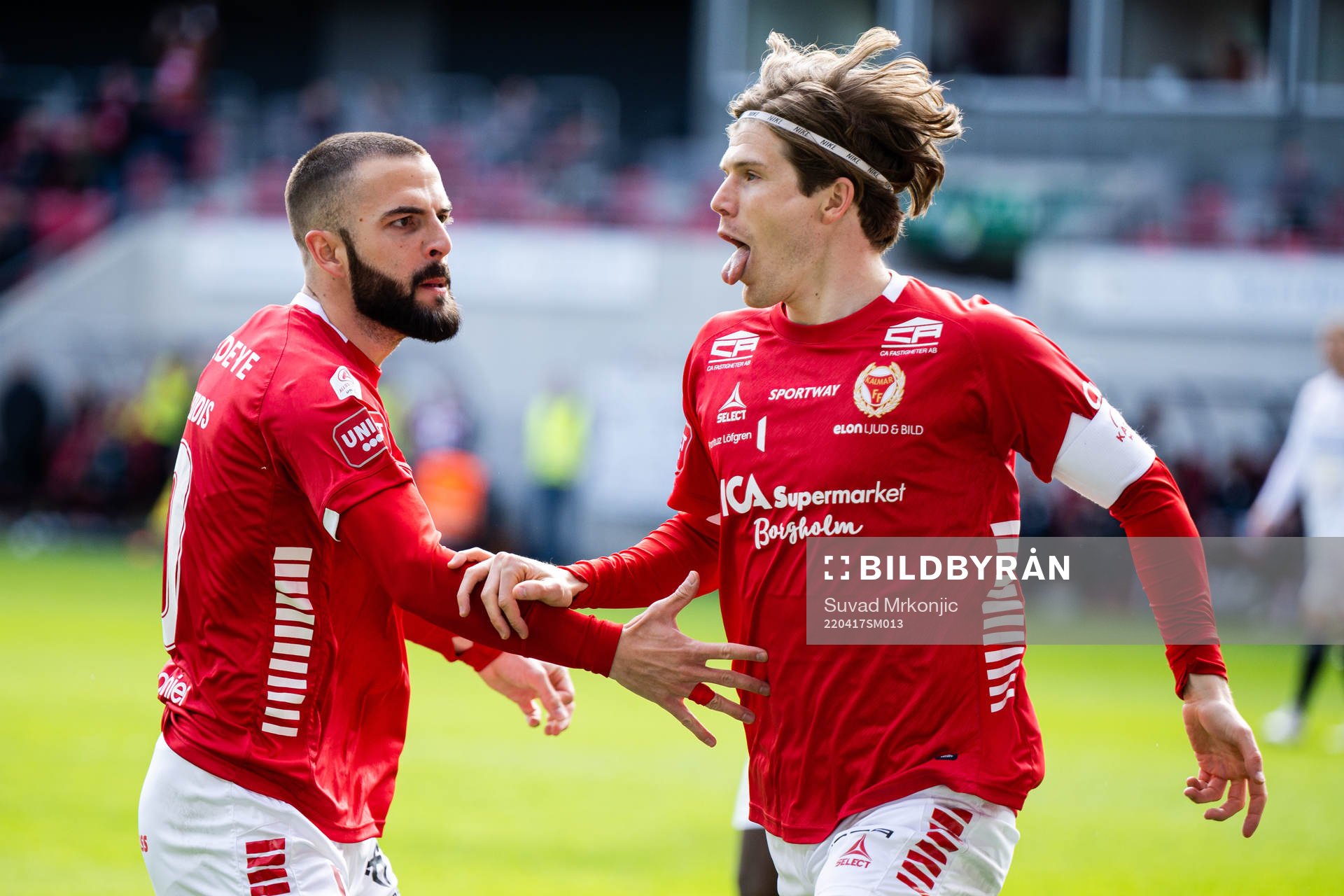 Kalmars Oliver Berg jublar