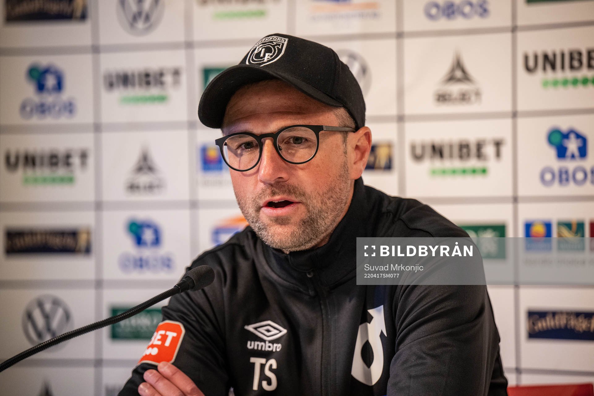 Degerfors tränare Tobias Solberg