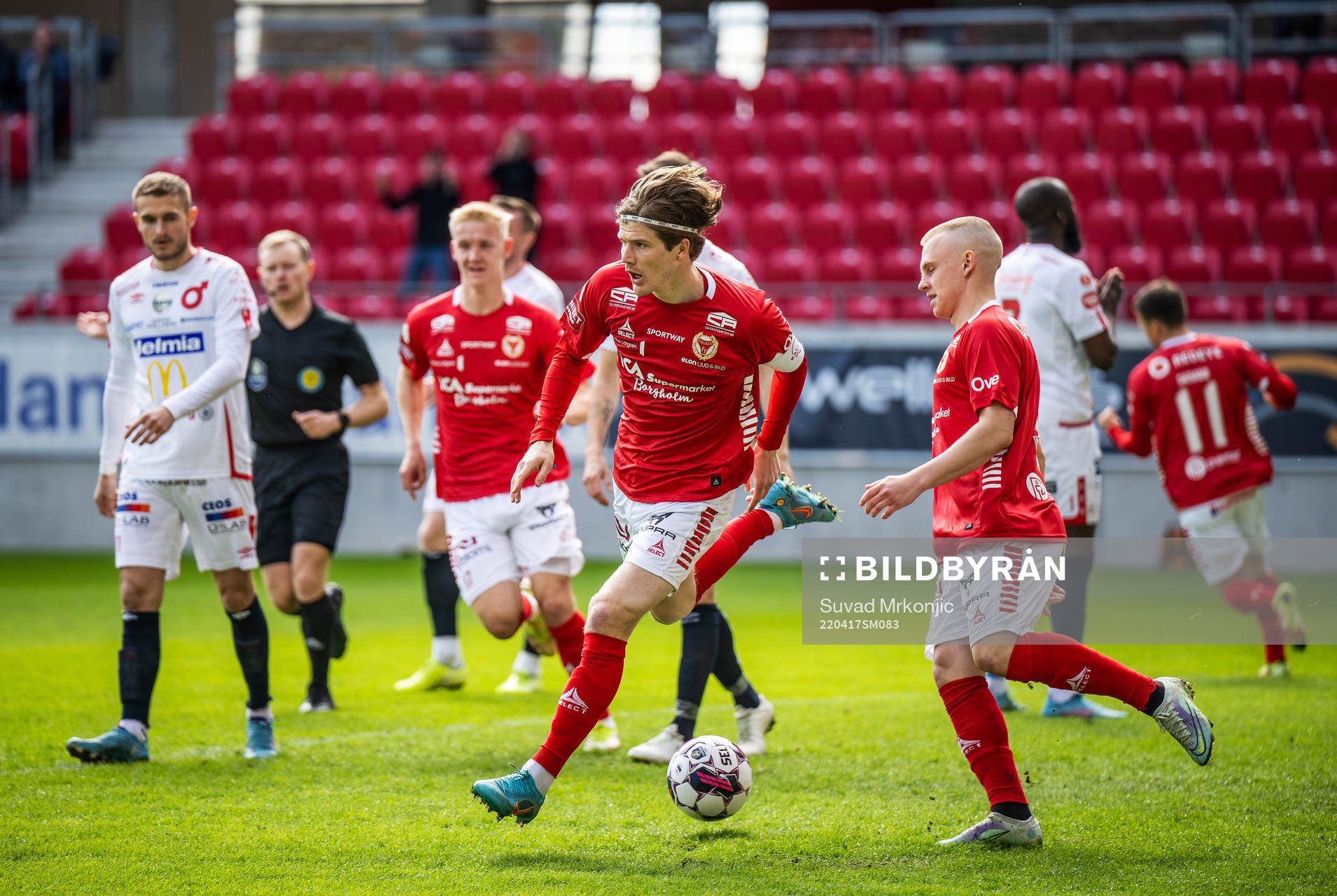 Kalmars Oliver Berg jublar