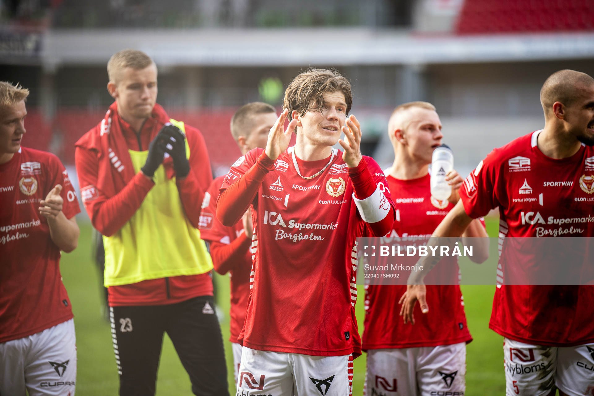 Kalmars Oliver Berg jublar