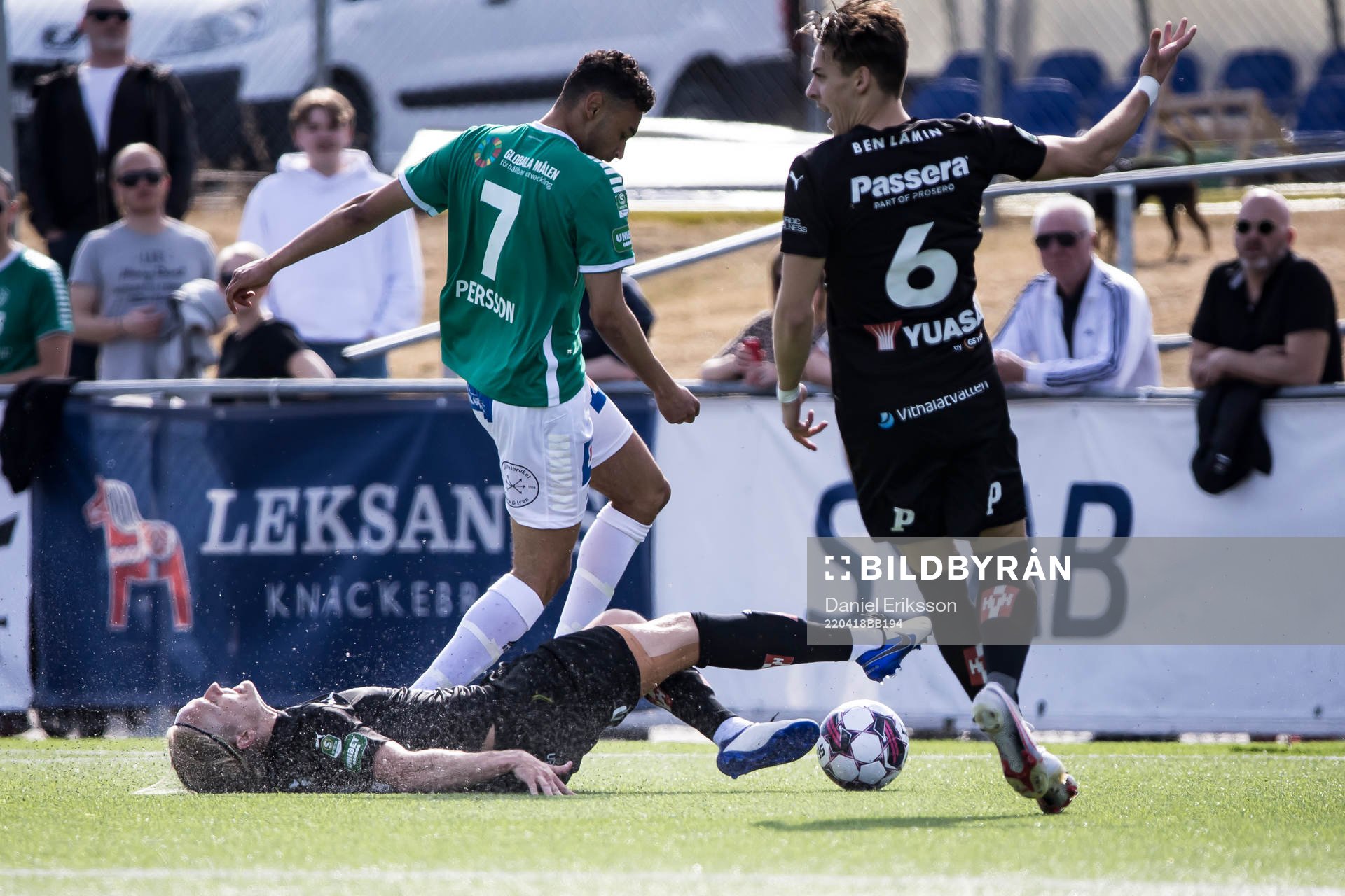 Jönköpings Henrik Löfkvist och Brages Joakin Persson