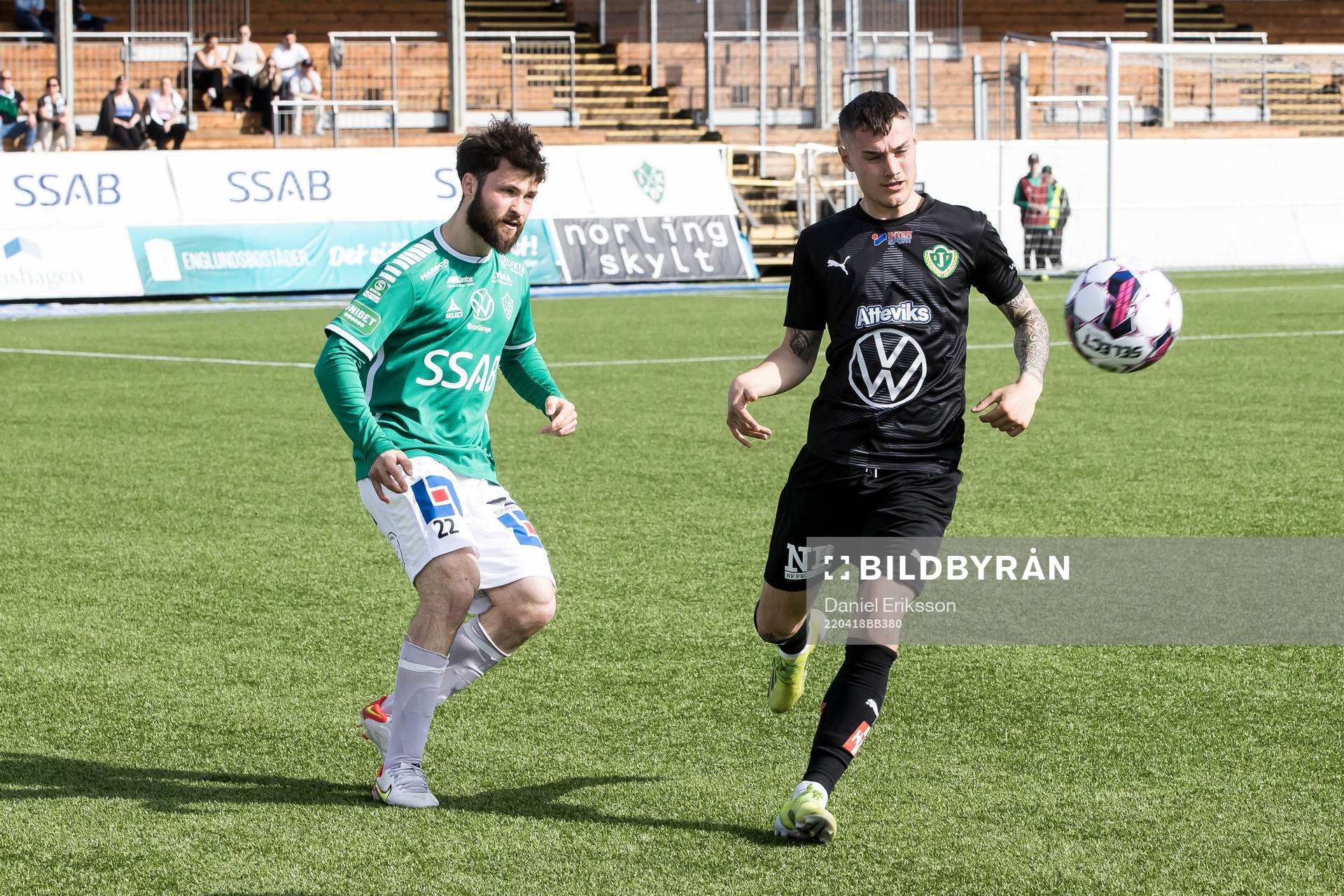 Brages Jonathan Syberg Tamimi och Jönköpings Kevin