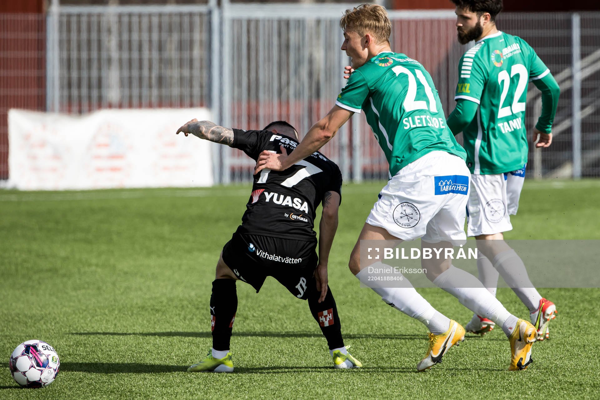 Jönköpings Adrian Edqvist och Brages Henry Sletsjöe