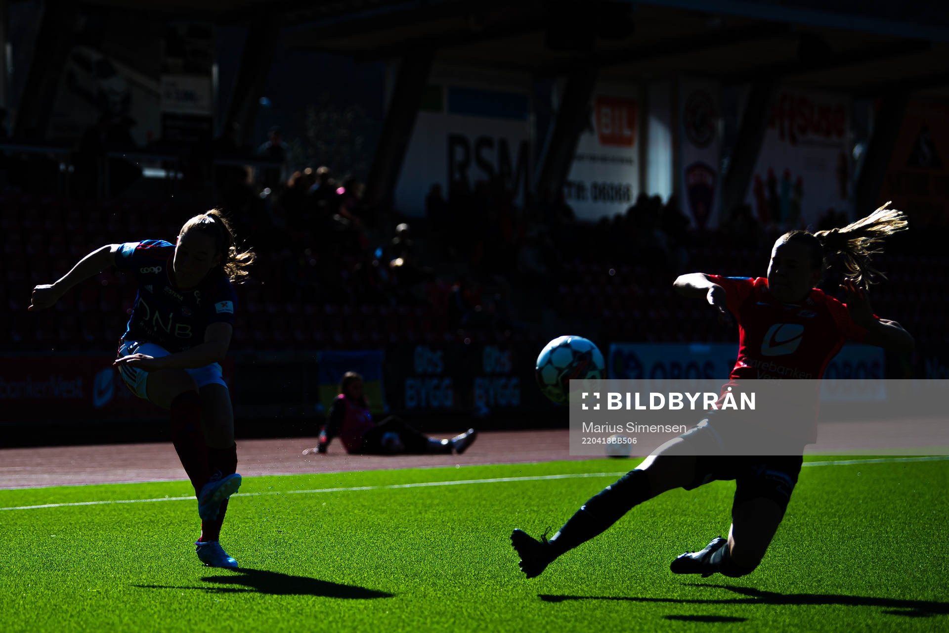 XXX during the Toppserien football match between