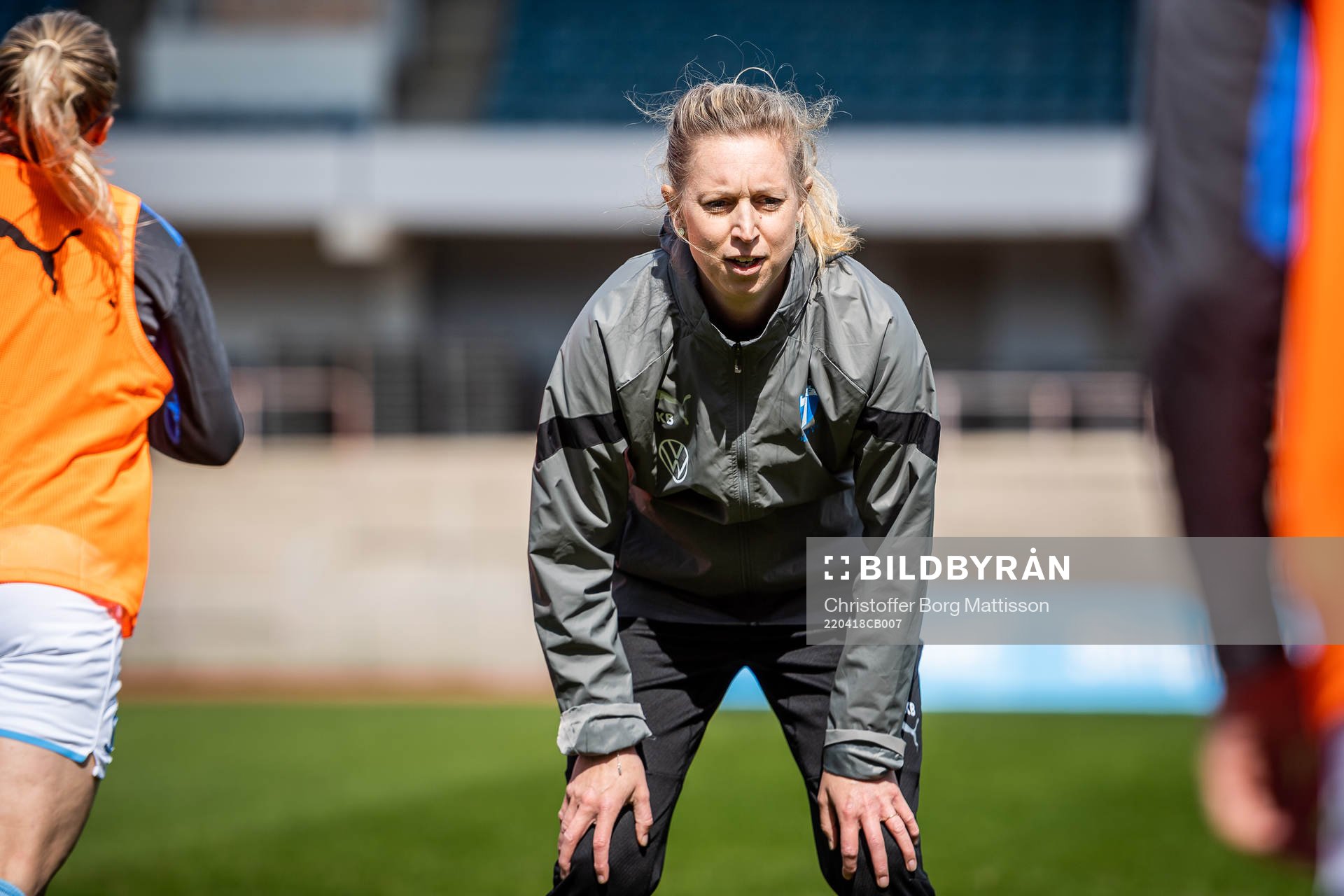 Malmö FFs fysioterapeut Karin Boman