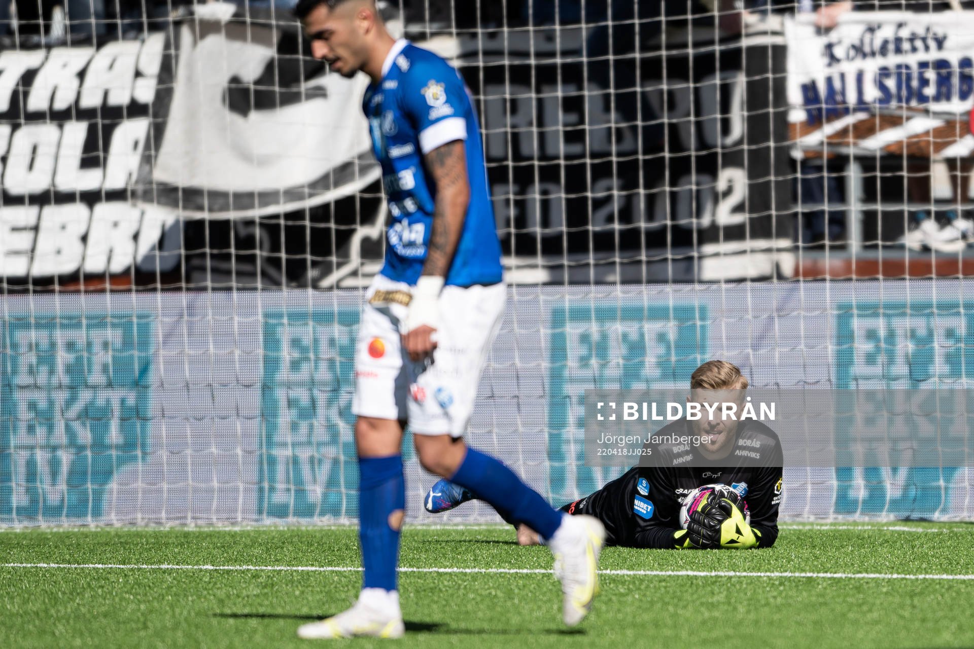 Norrbys målvakt Anton Cajtoft