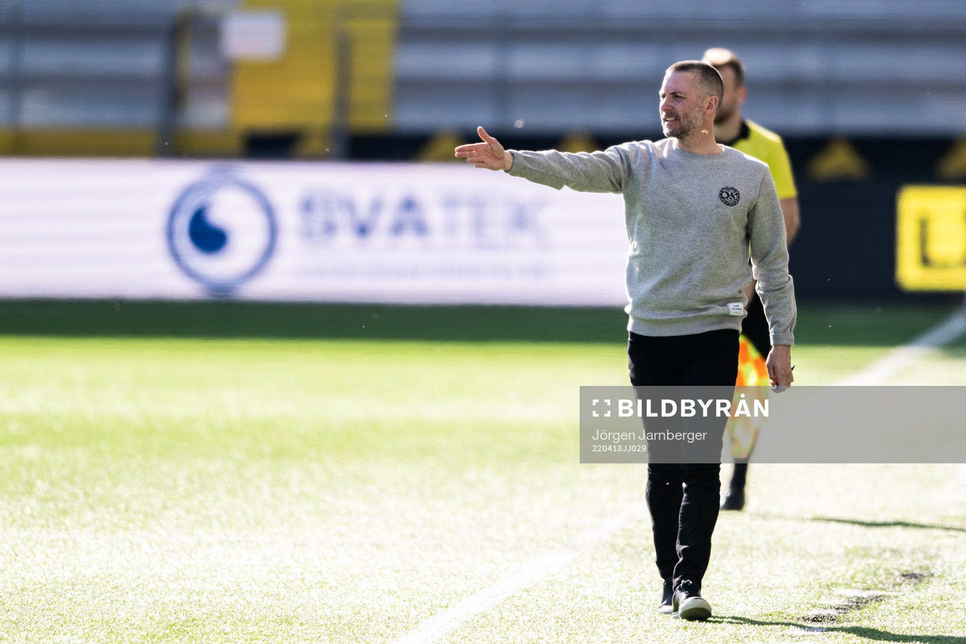 Örebros tränare Axel Kjäll