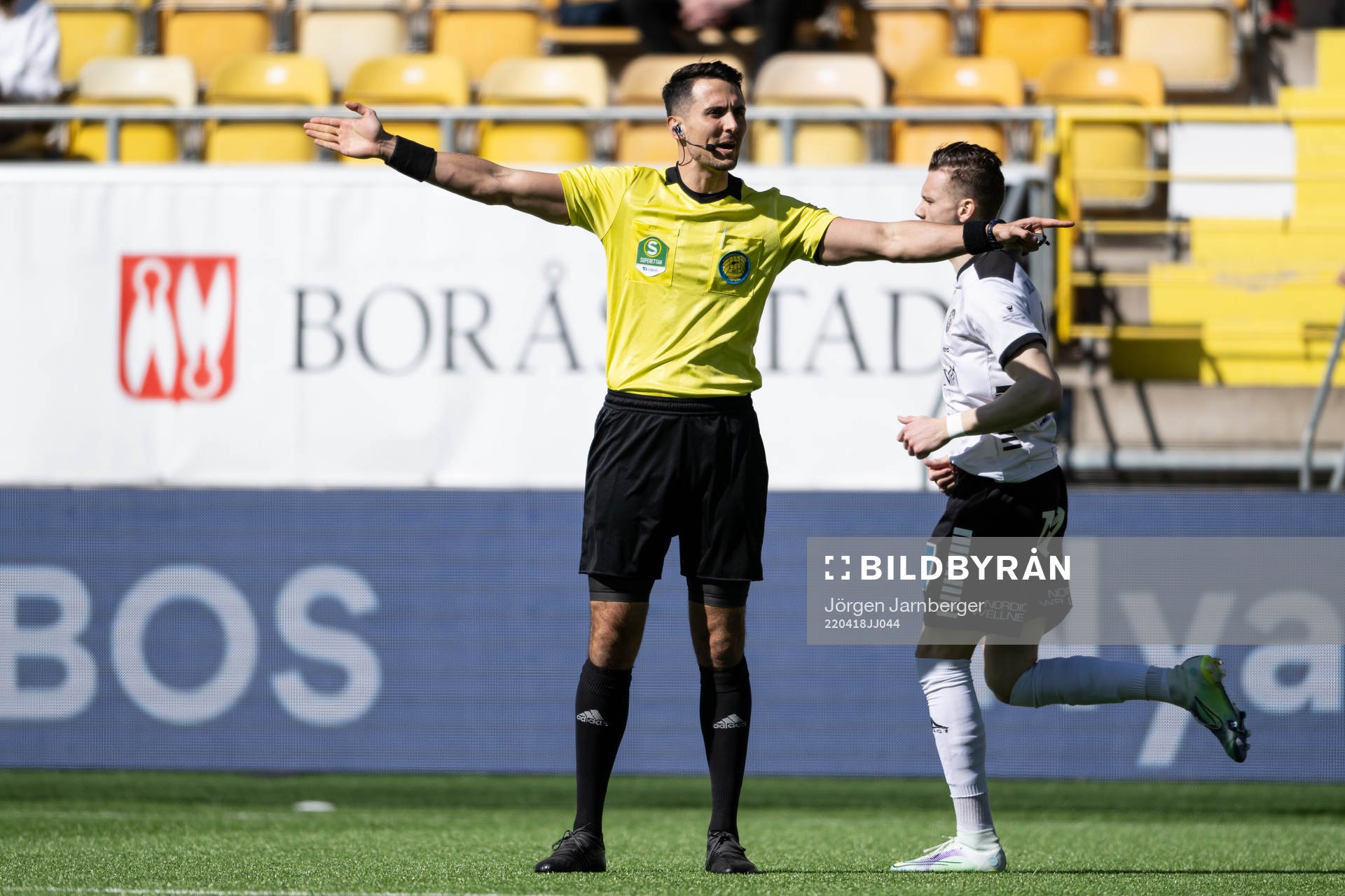 under fotbollsmatchen i Superettan mellan Norrby och Örebro