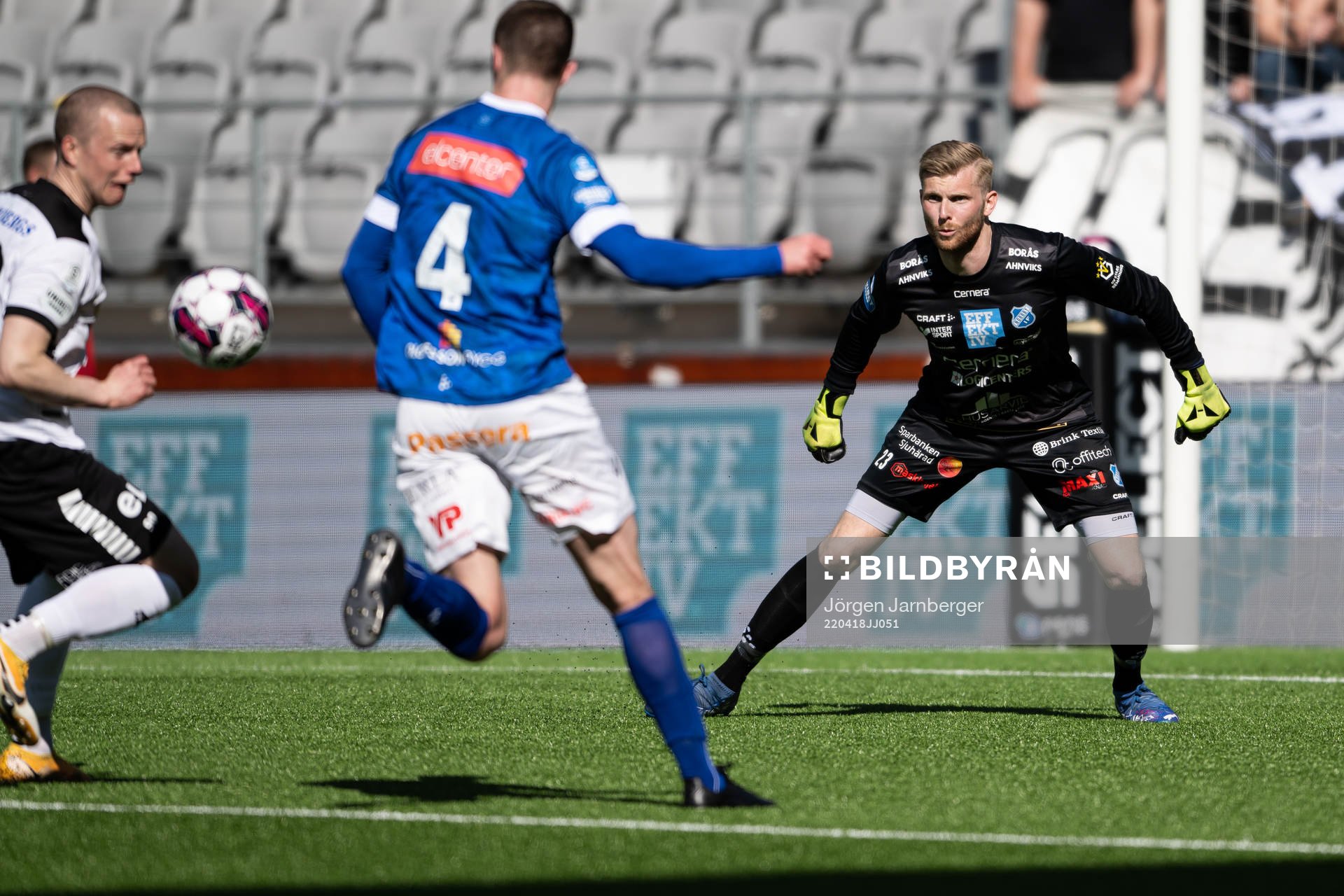 Norrbys målvakt Anton Cajtoft