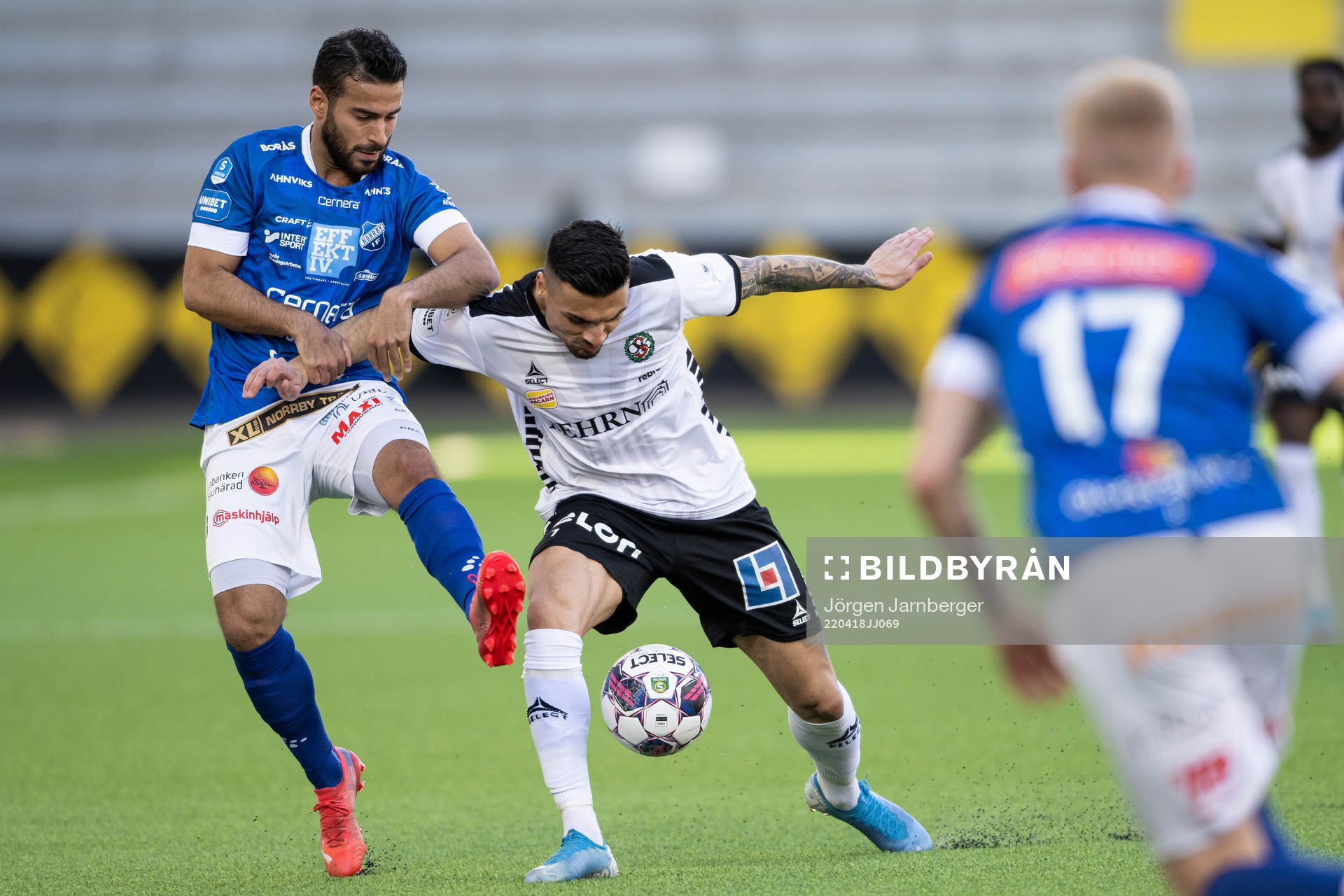 Norrbys Christian Rubio Sivodedov och Örebros Ahmed Yasin