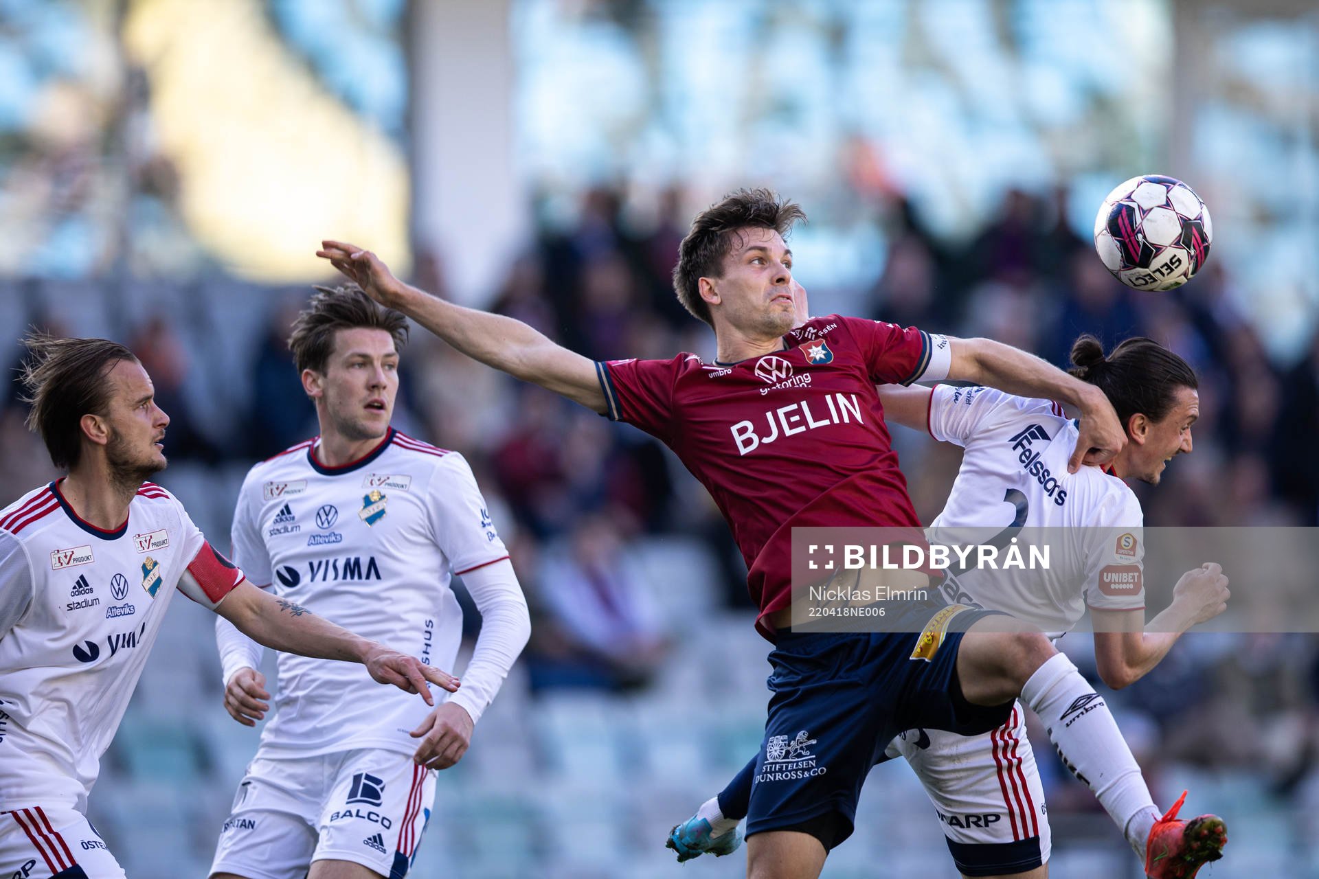Östers Månz Berg, John Stenberg och Mattias Pavic mot
