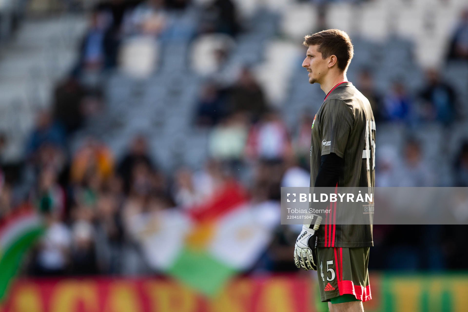 Dalkurds målvakt Bobby Allain