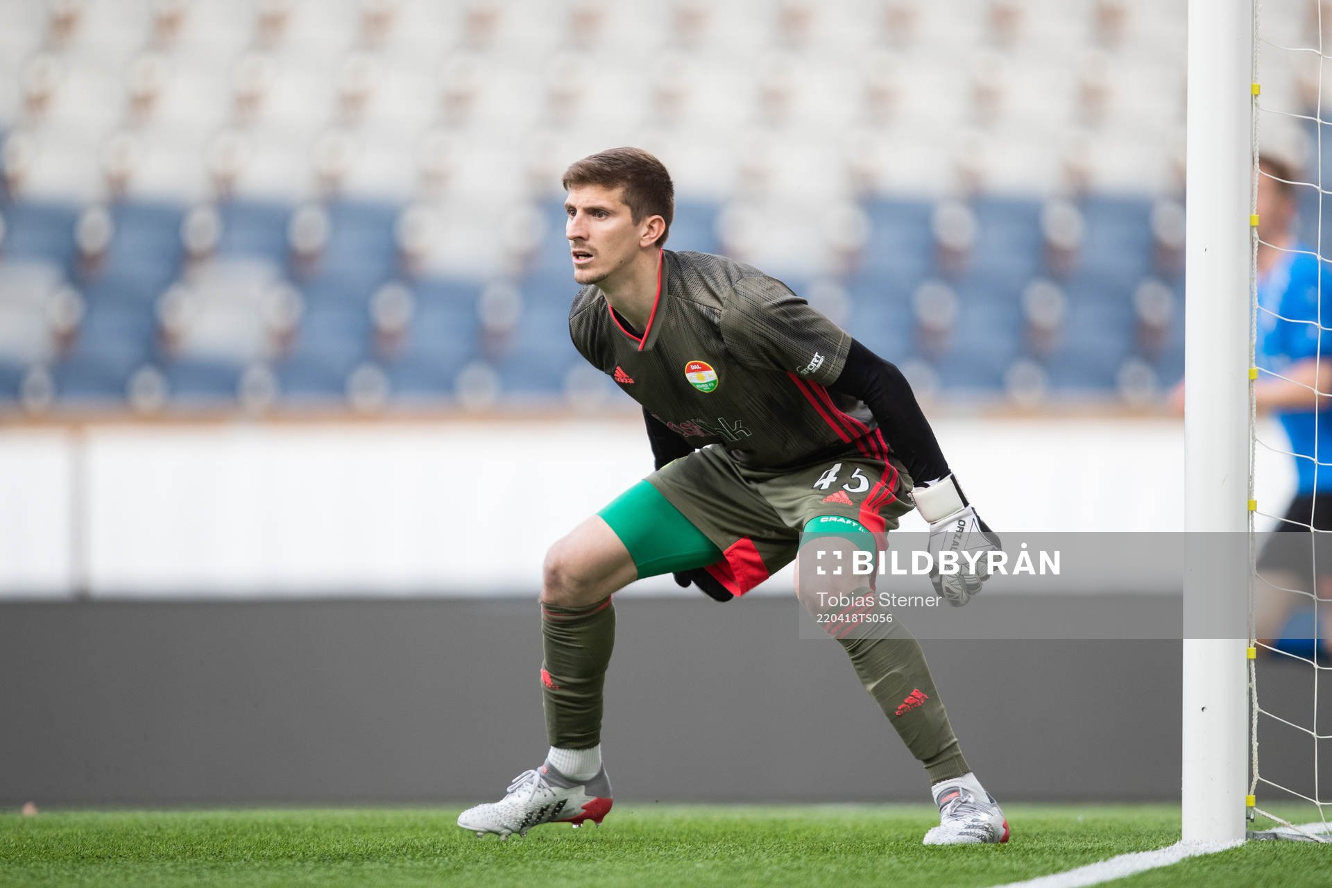 Dalkurds målvakt Bobby Allain