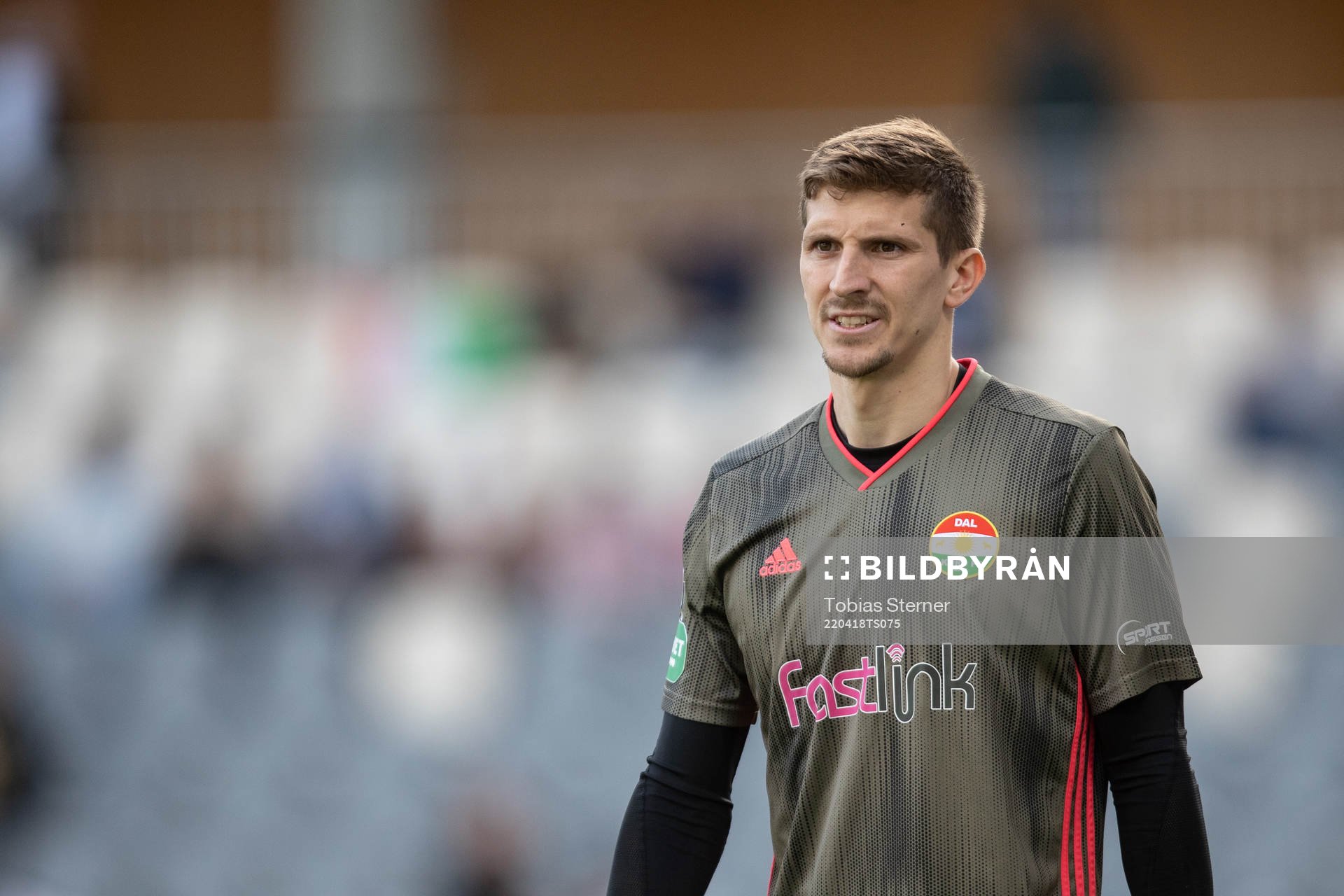 Dalkurds målvakt Bobby Allain