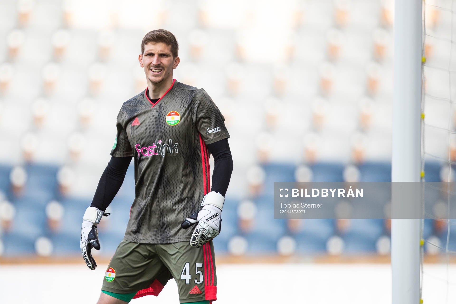 Dalkurds målvakt Bobby Allain