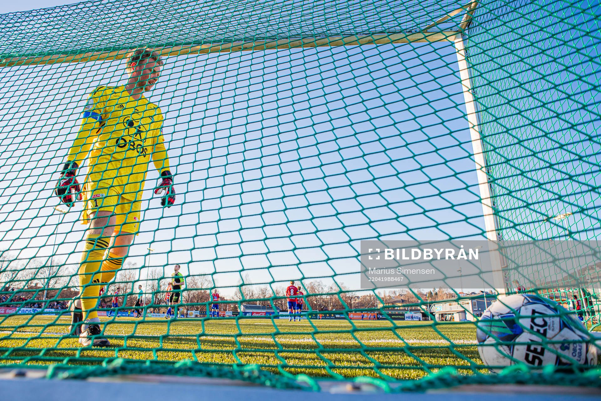 Goalkeeper Lars Martin Kvarekvål of Skeid looks dejected