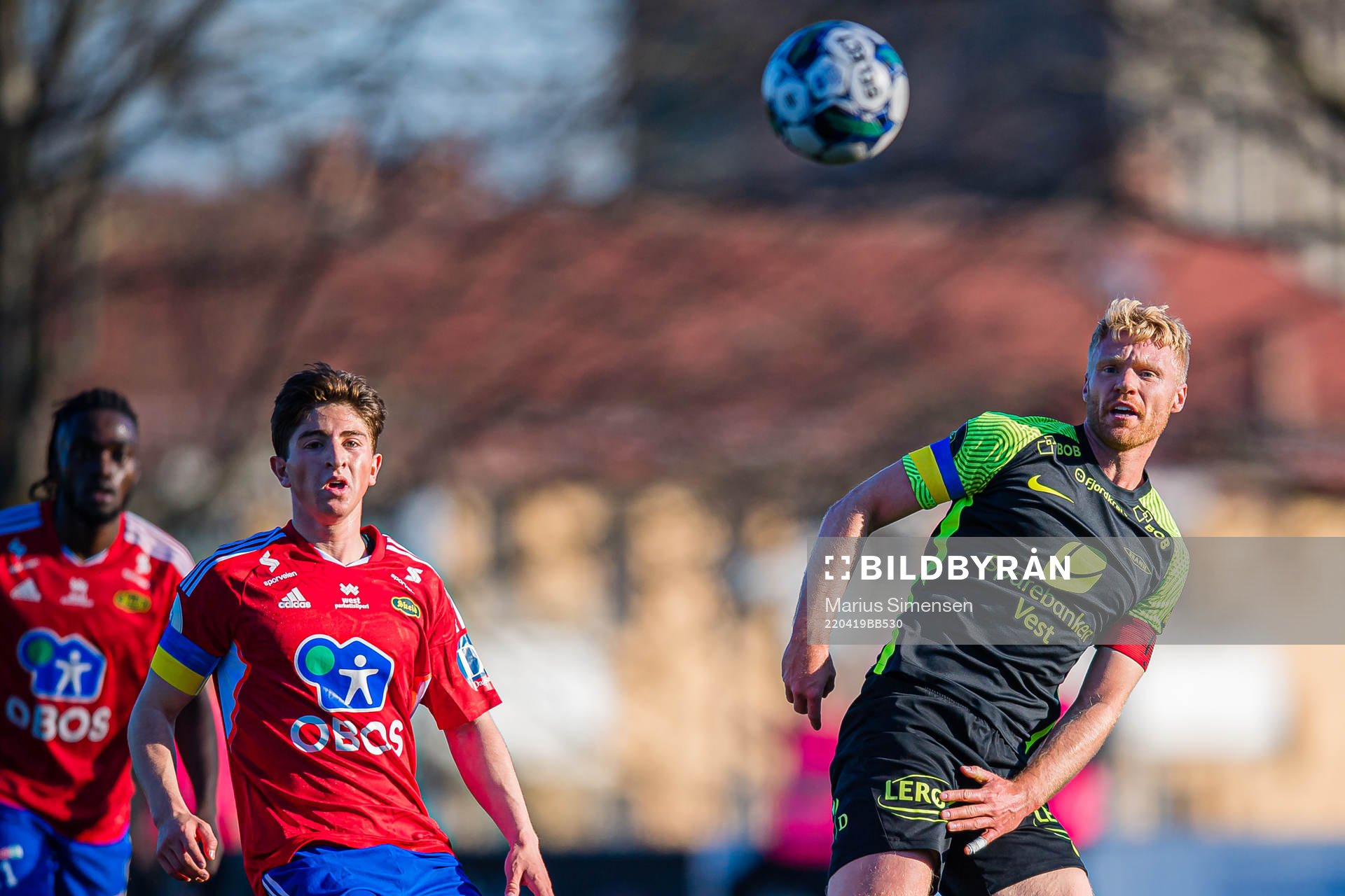Marcus Melchior of Skeid and Sivert Heltne Nilsen of Brann
