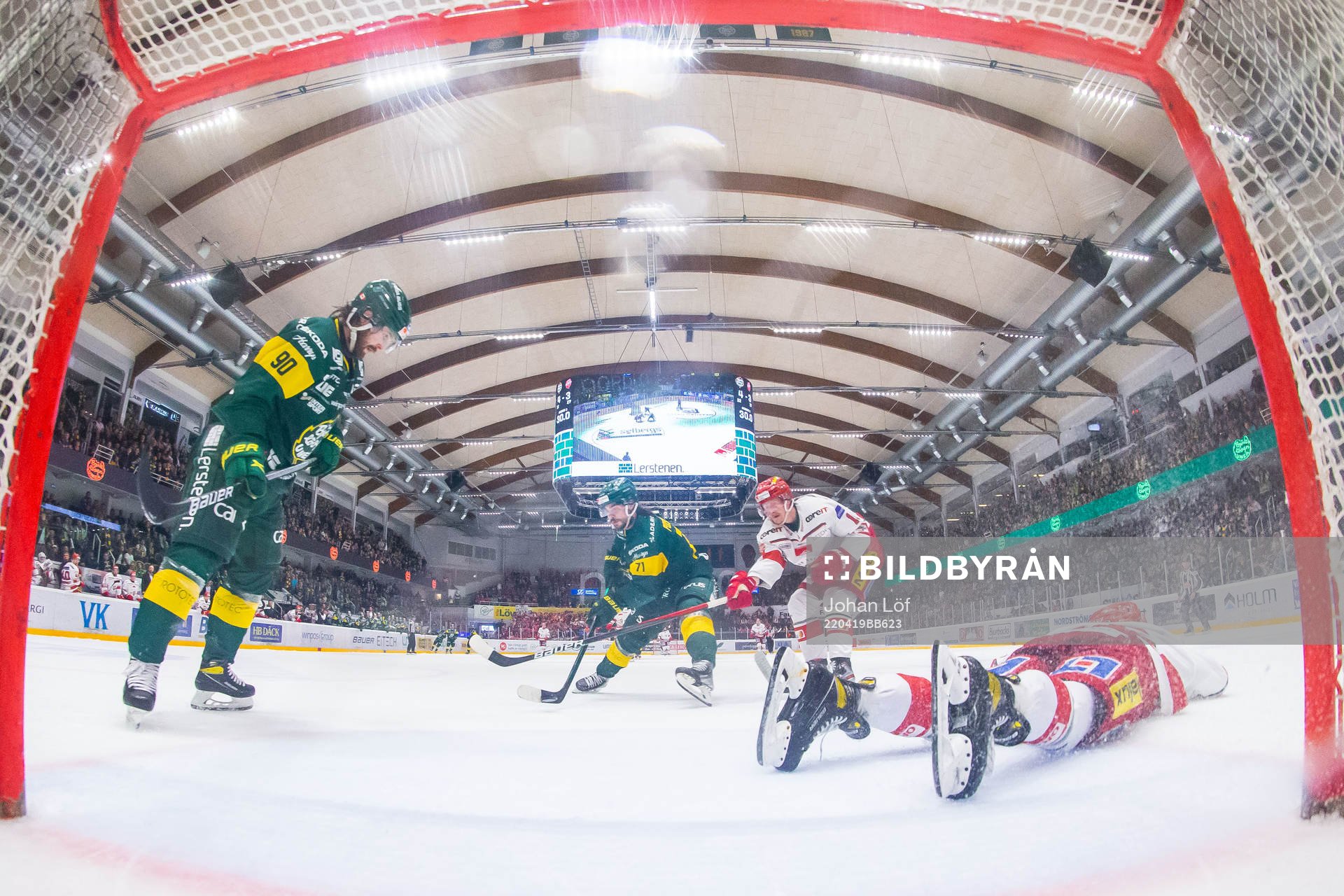 Björklövens Gustav Possler sätter 5-3