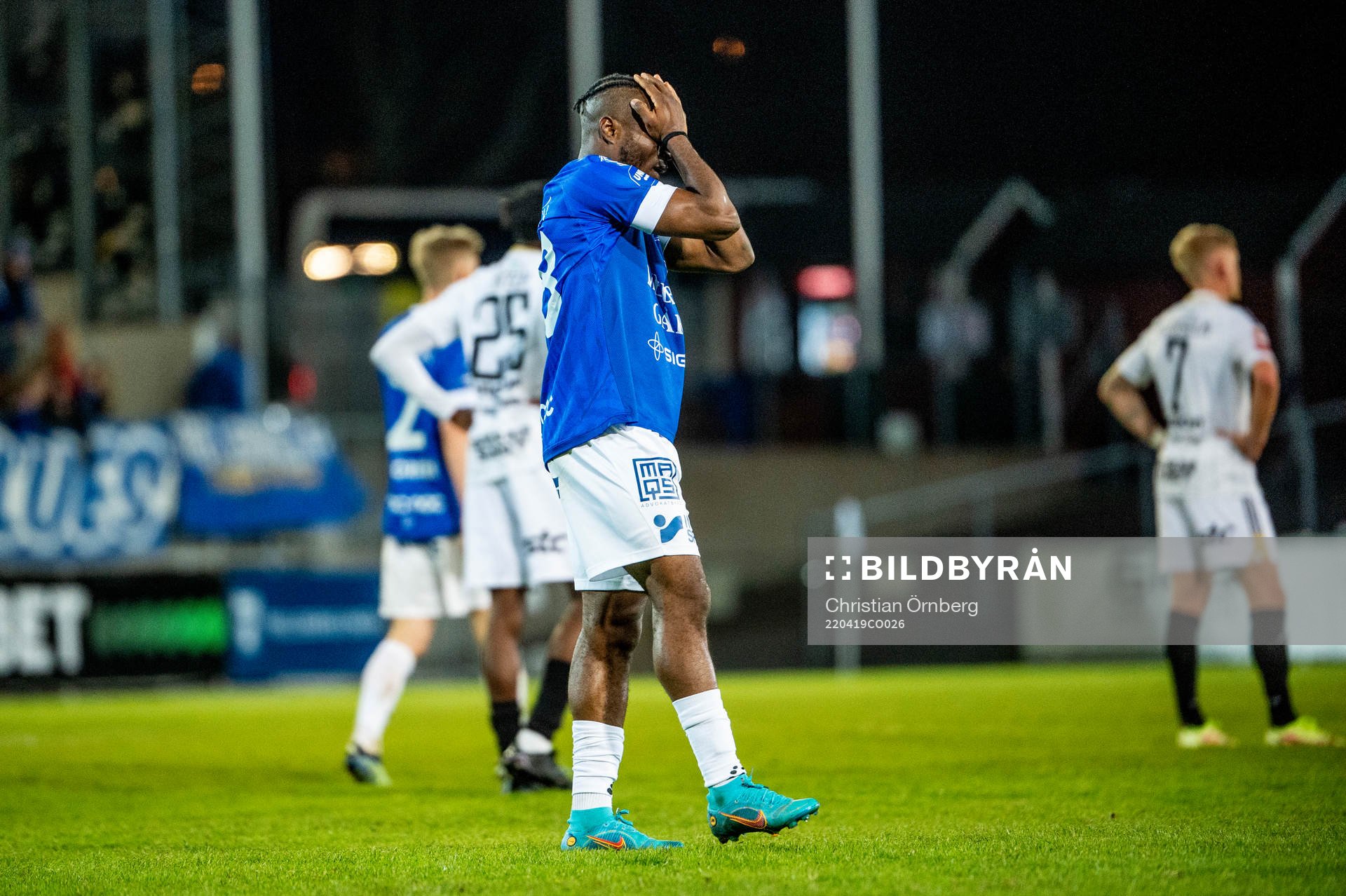 Trelleborgs Henry Offia deppar
