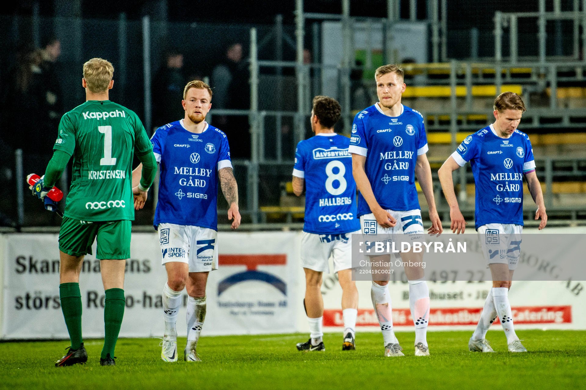 Trelleborgs spelare deppar