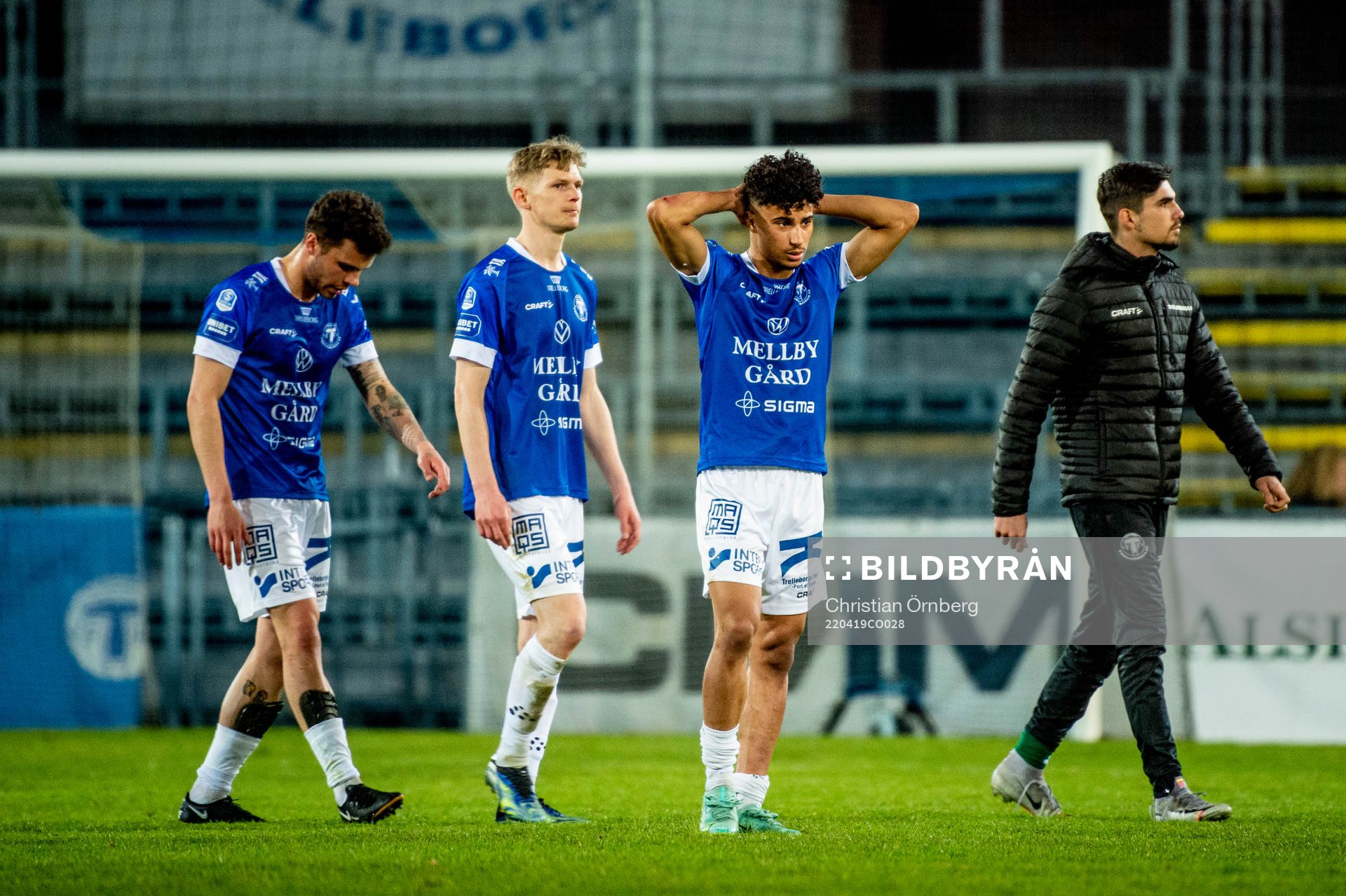 Trelleborgs spelare deppar