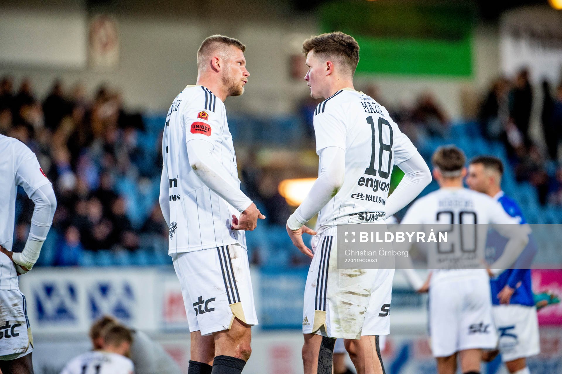 Östersunds Kevin Jablinski och Myroslav Mazur