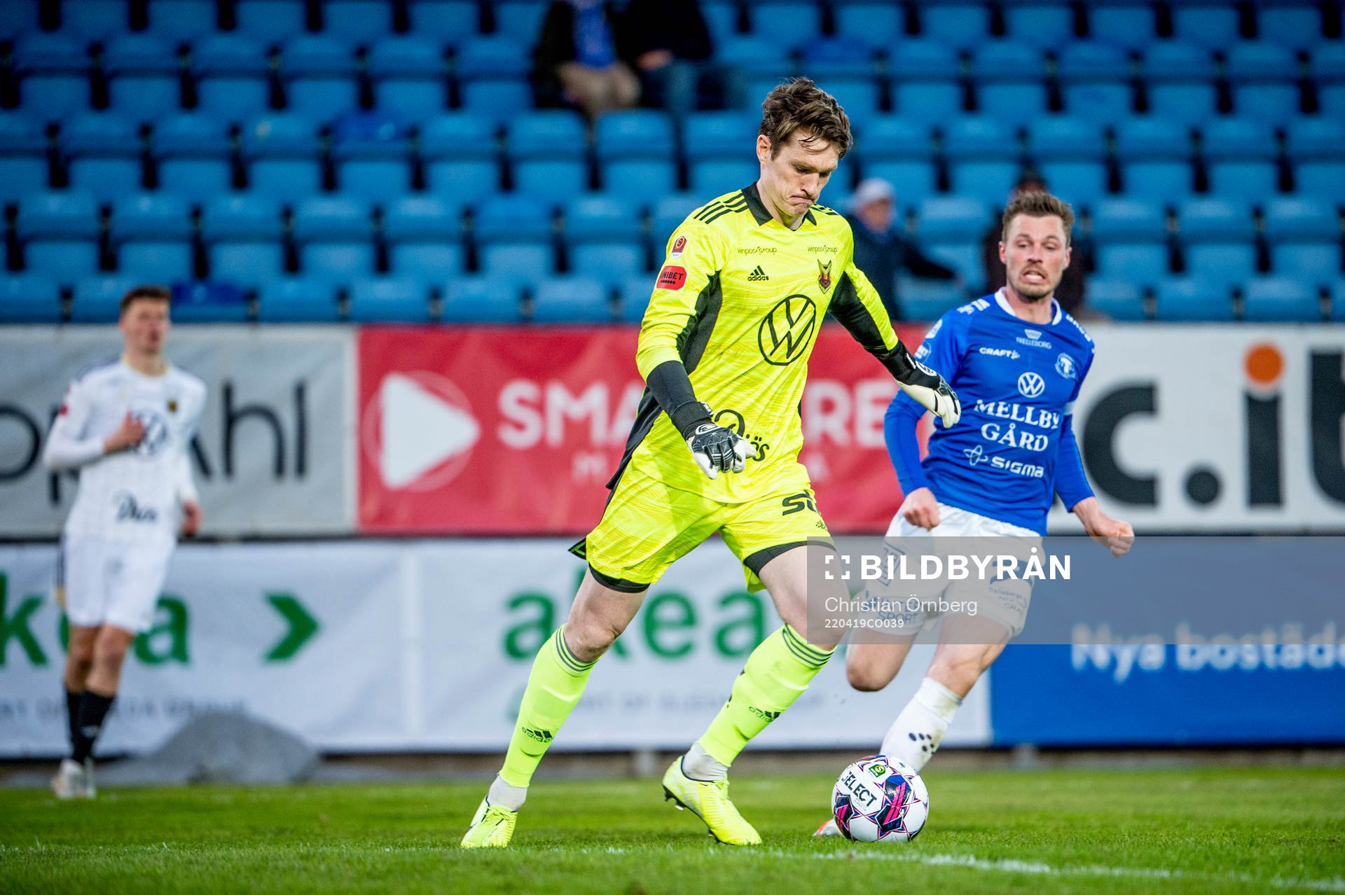 Östersunds målvakt Andrew Mills