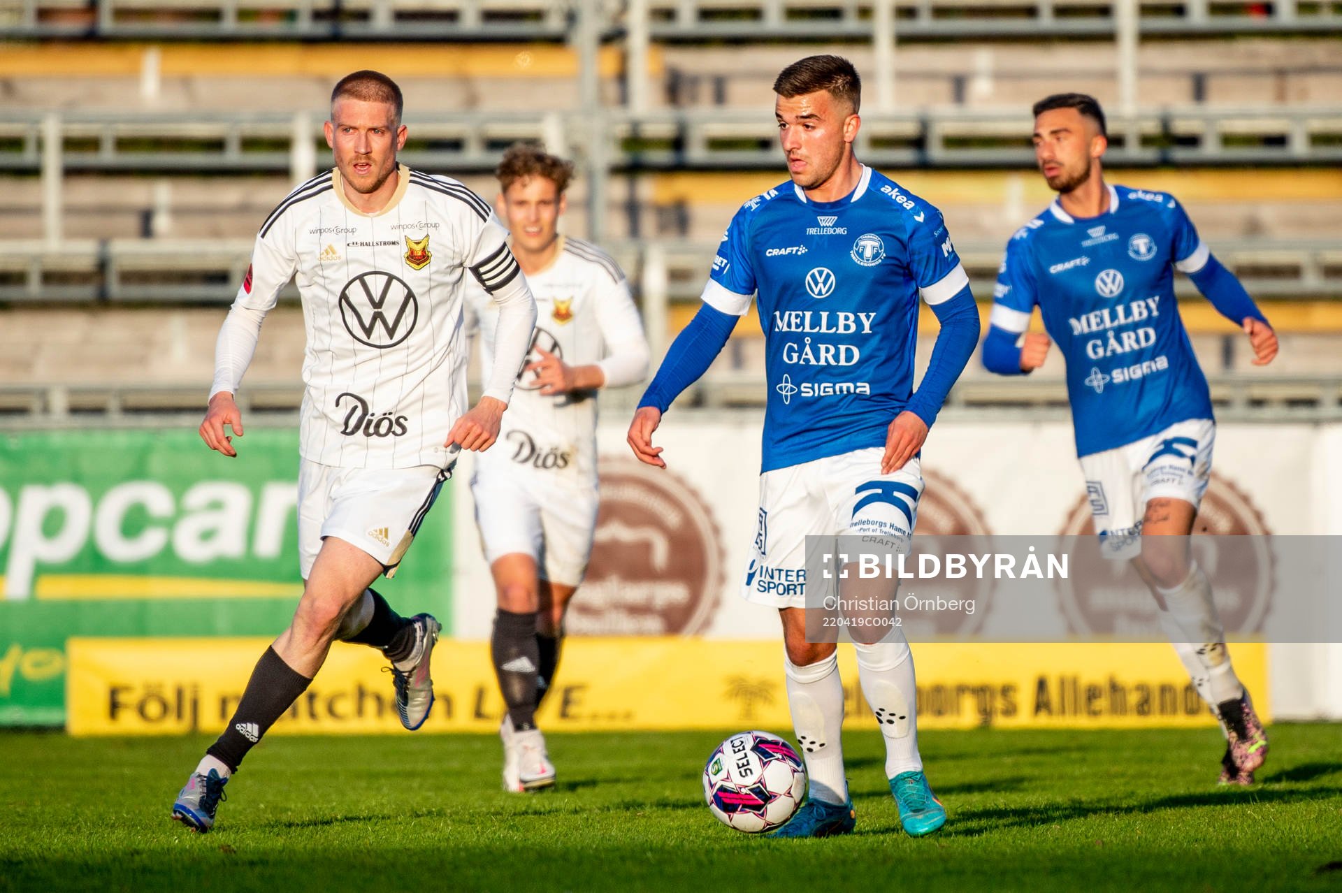 Trelleborgs Haris Brkic mot Östersunds Ludvig Fritzson