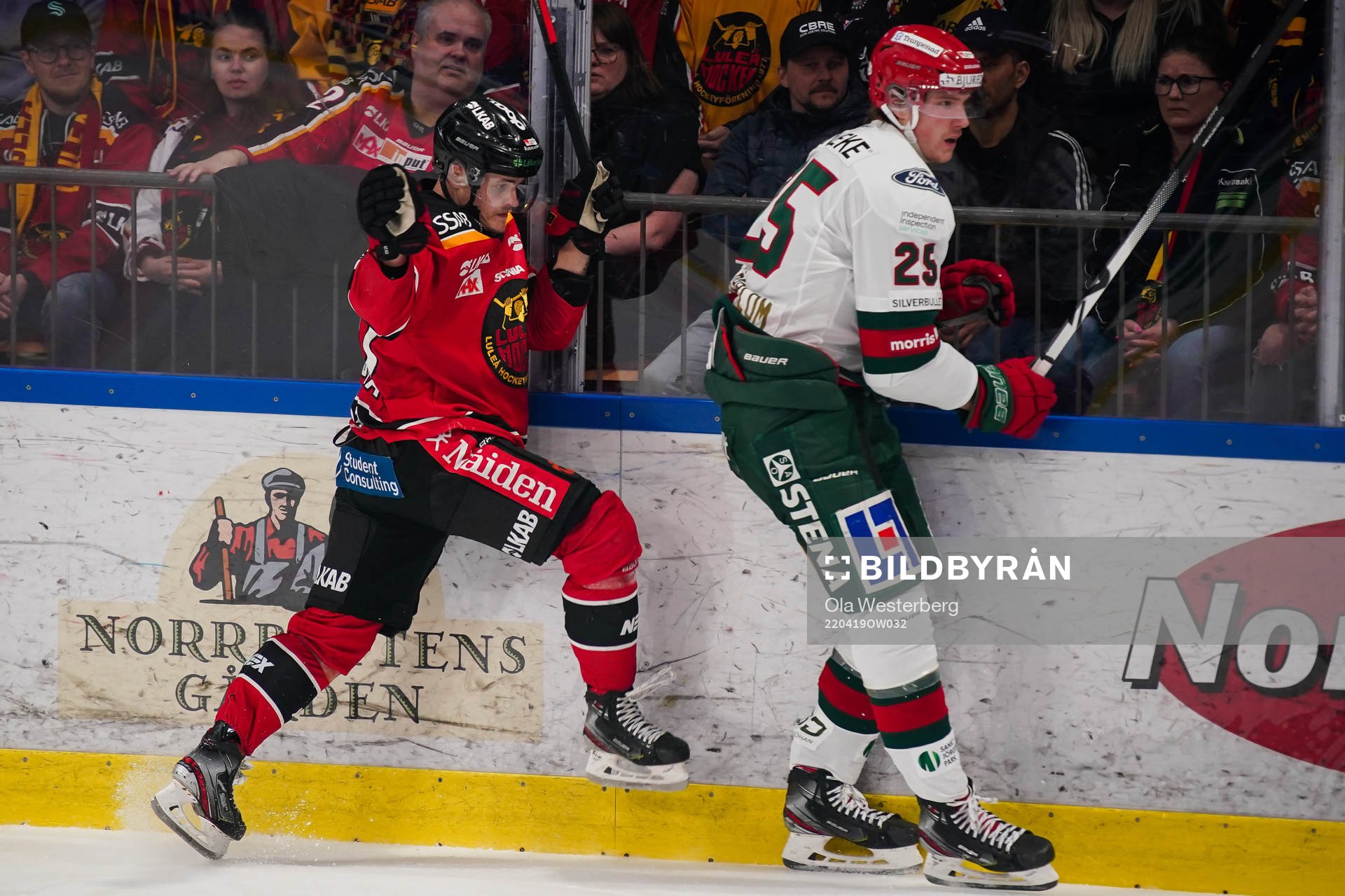 Luleås Joonas Rask och Frölundas Elmer Söderblom