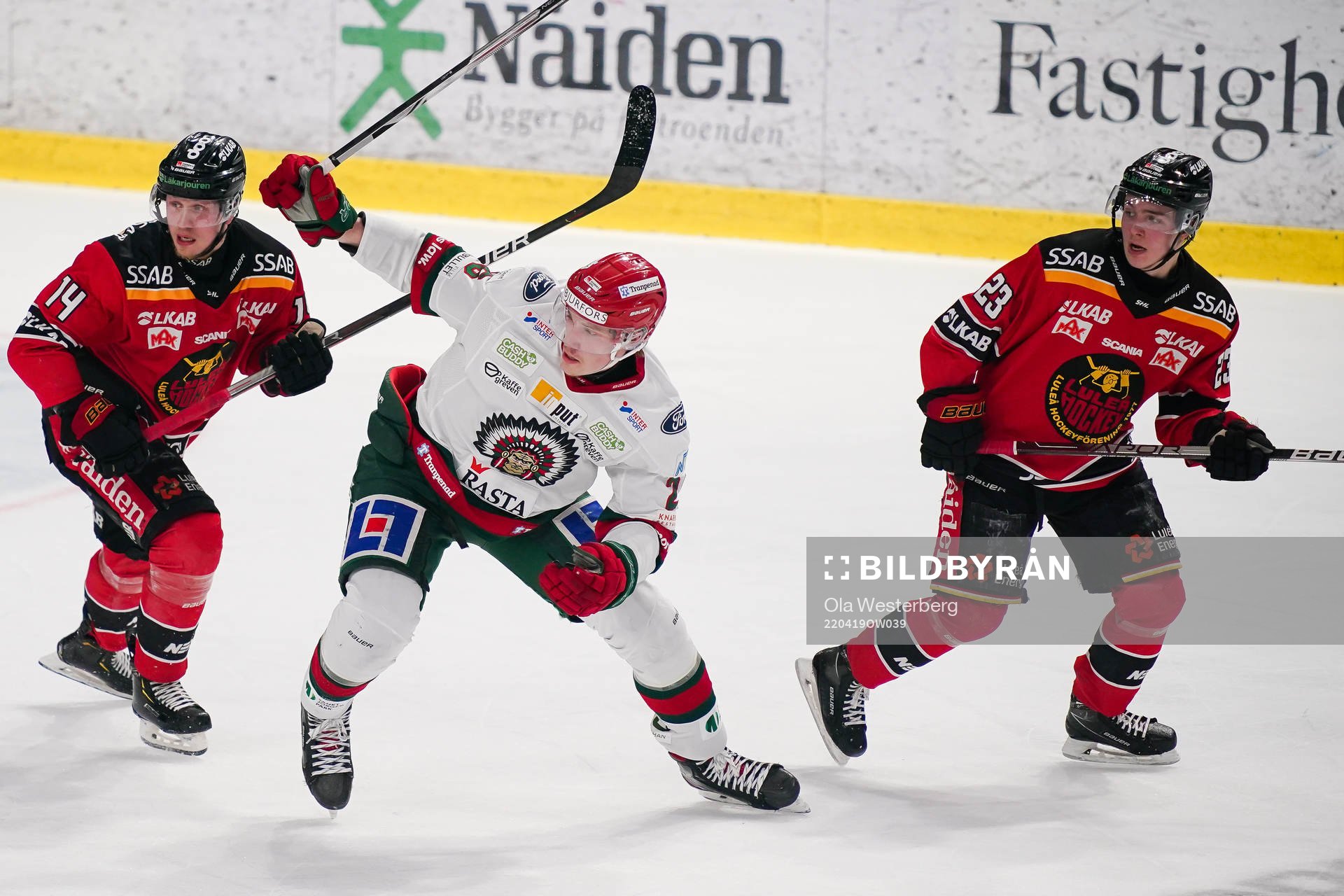Luleås Jonas Berglund och Olli Nikupetri