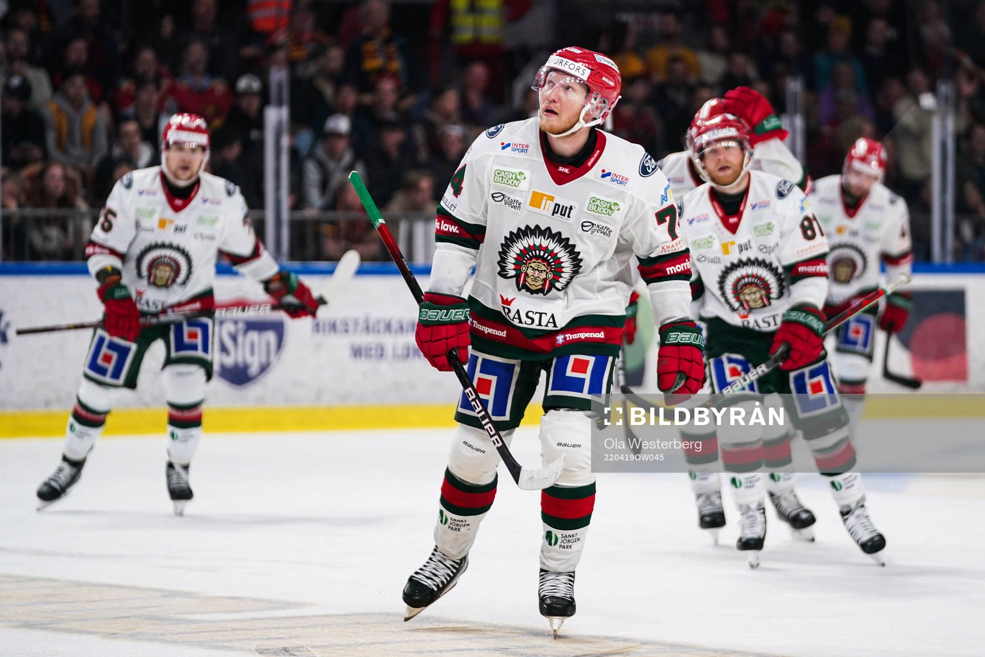 Frölundas Andreas Borgman jublar