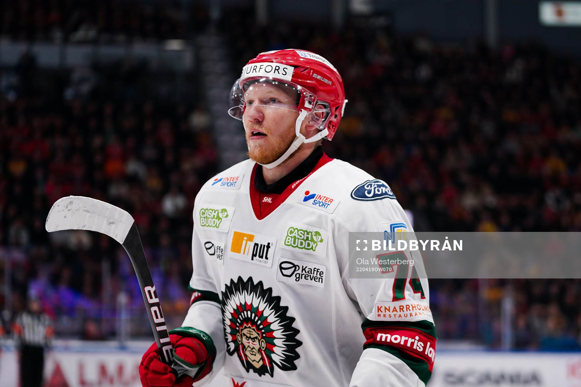 Frölundas Andreas Borgman jublar