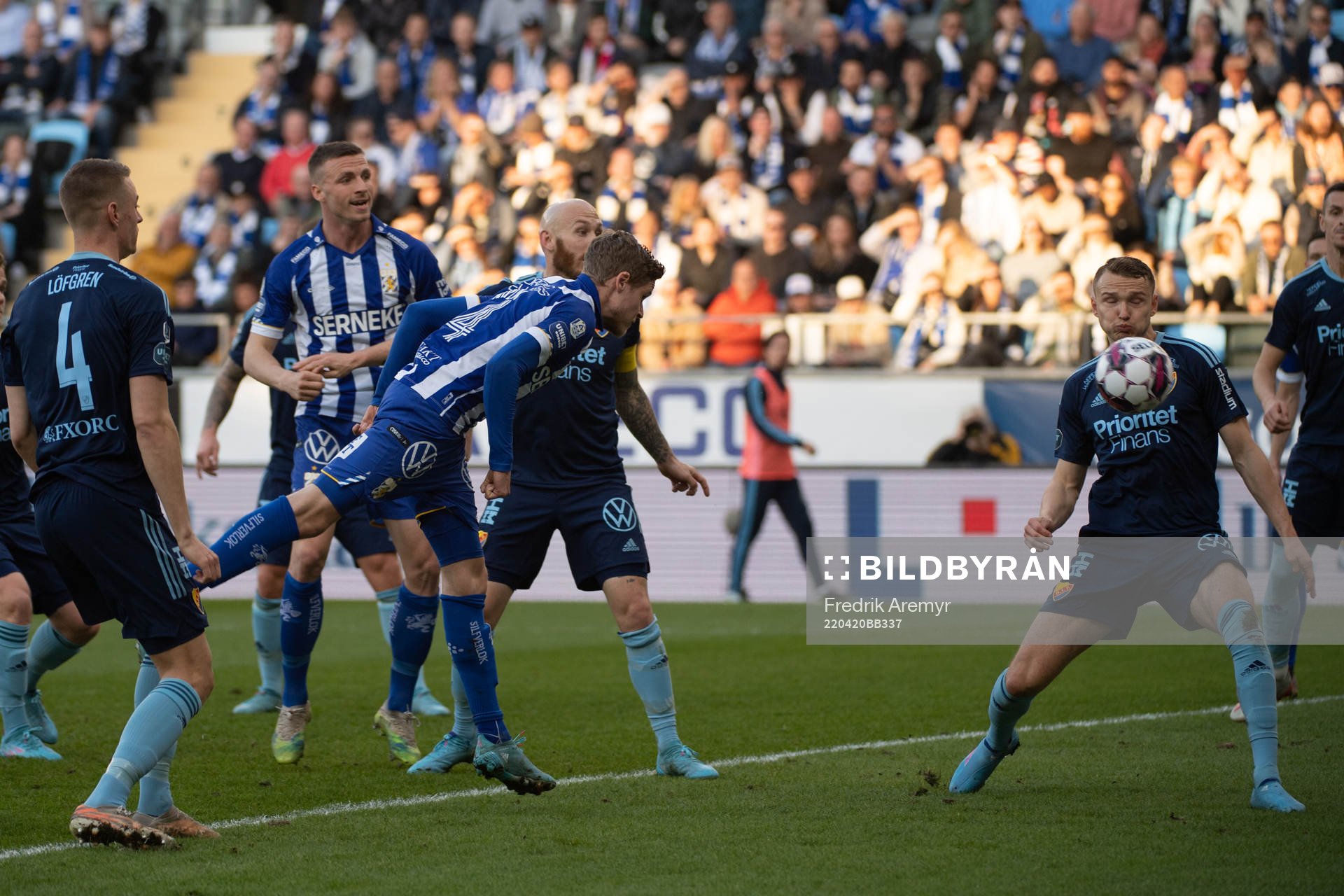 IFK Göteborgs Gustaf Norlin nickar